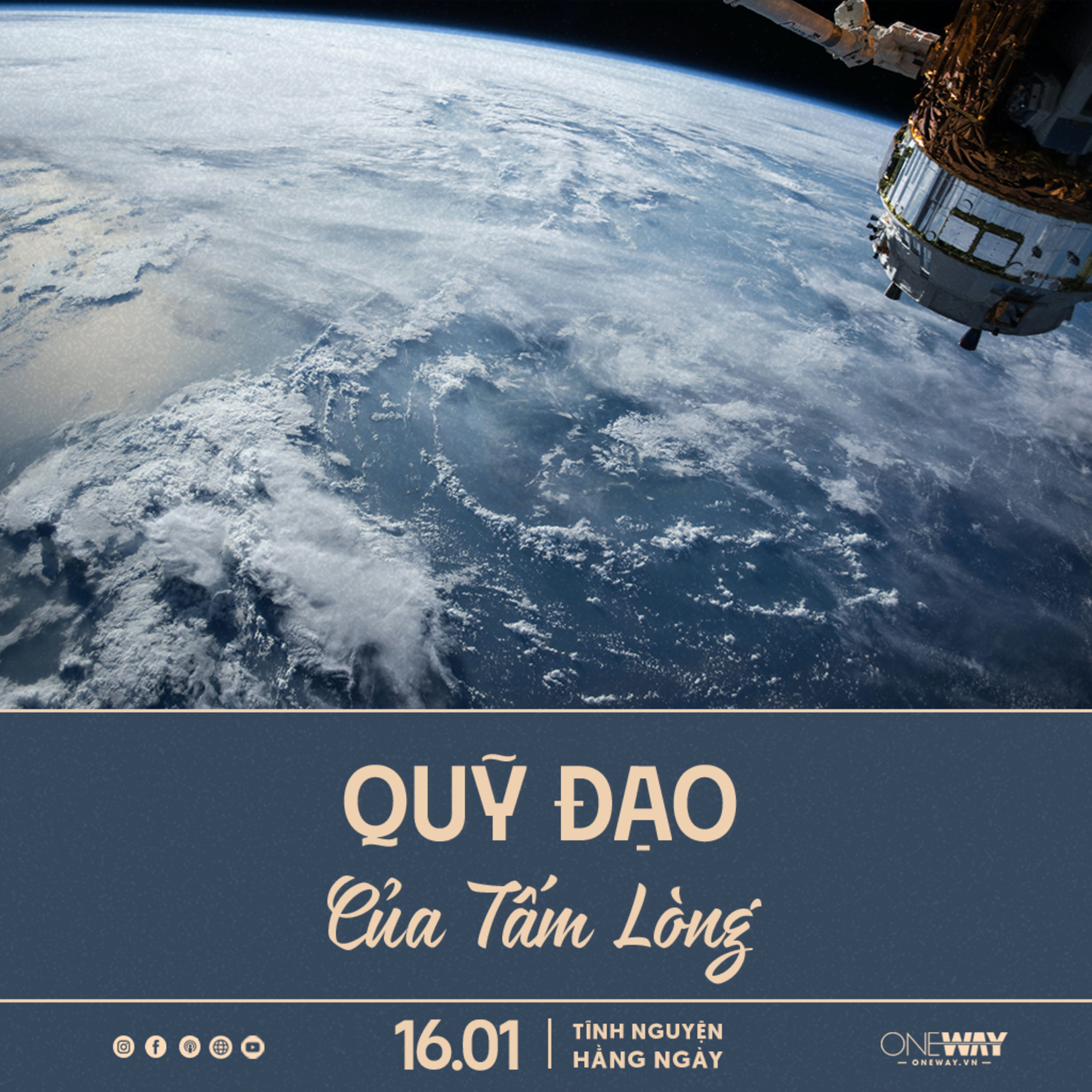 QUỸ ĐẠO CỦA TẤM LÒNG | Tĩnh Nguyện Hằng Ngày 16/01/2024 episode artwork