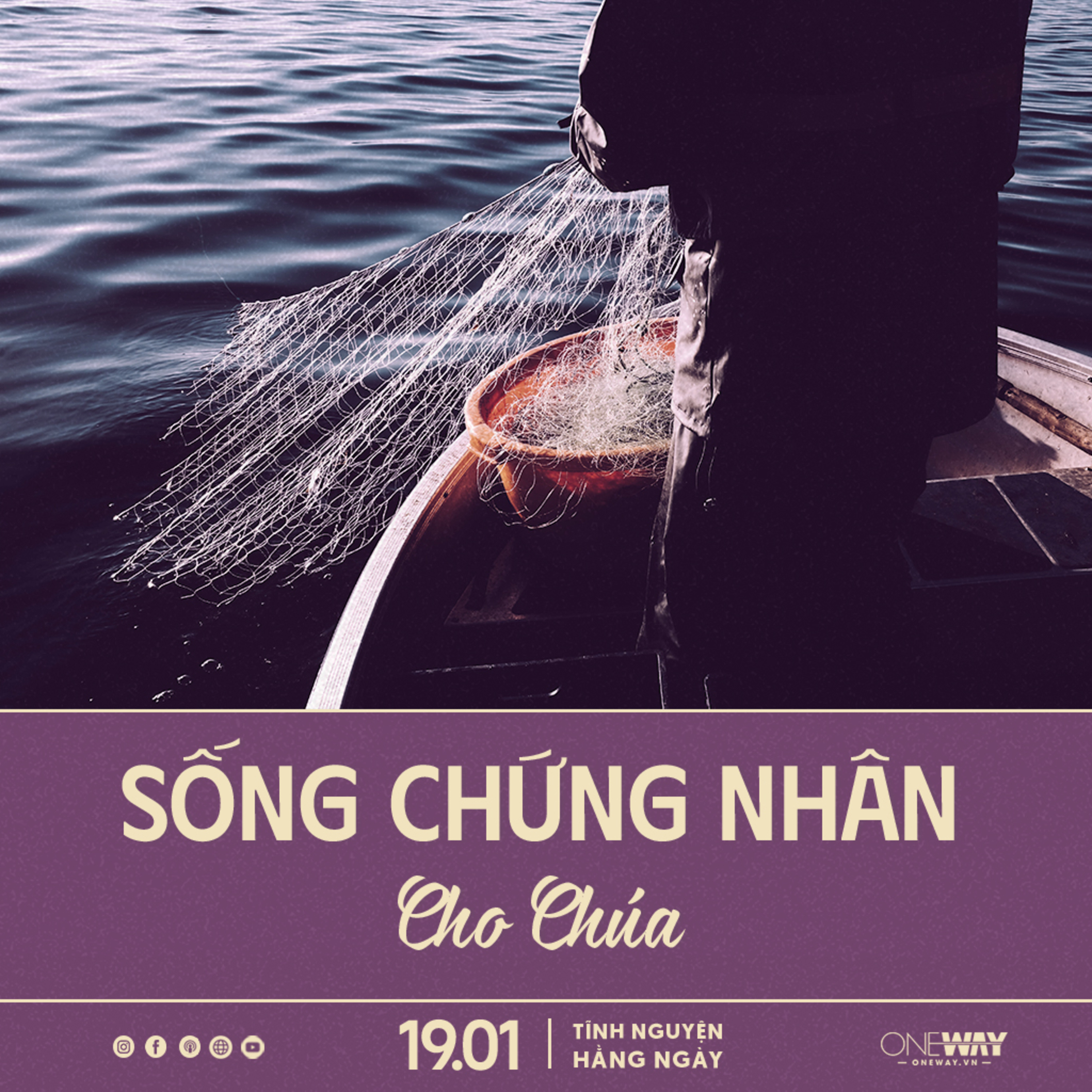 SỐNG CHỨNG NHÂN CHO CHÚA | Tĩnh Nguyện Hằng Ngày 19/01/2024 episode artwork