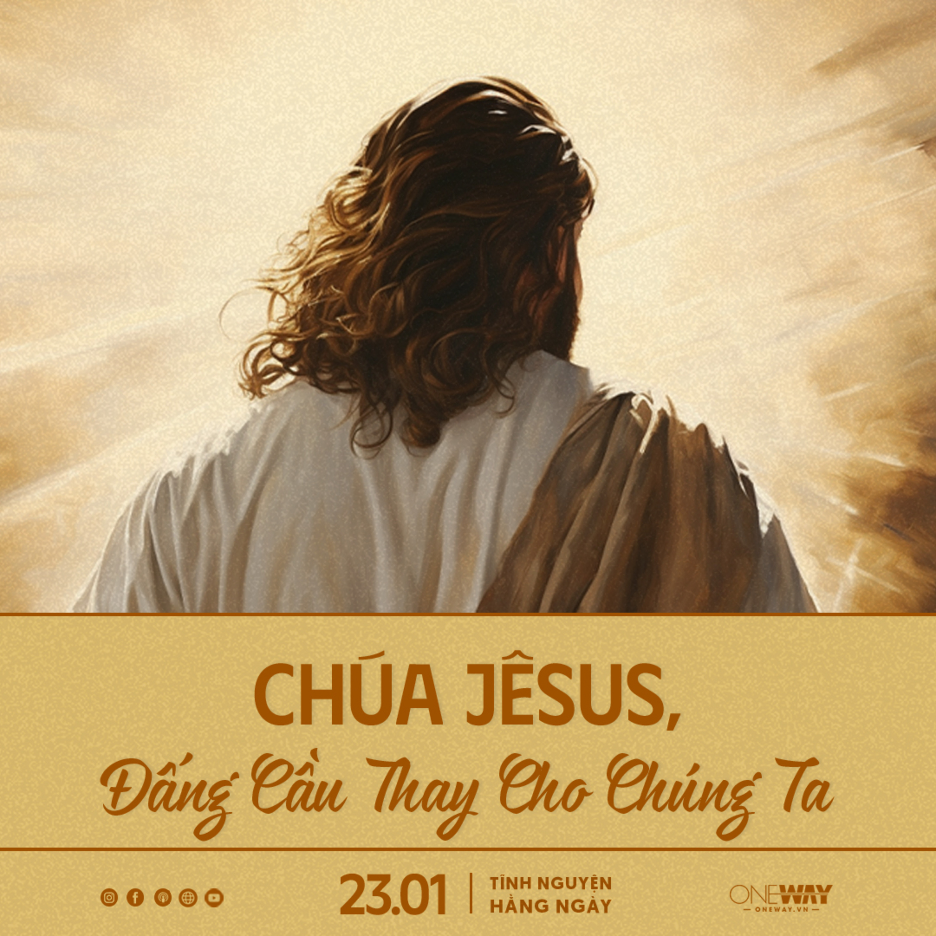 CHÚA JÊSUS, ĐẤNG CẦU THAY CHO CHÚNG TA | Tĩnh Nguyện Hằng Ngày 23/01/2024 episode artwork