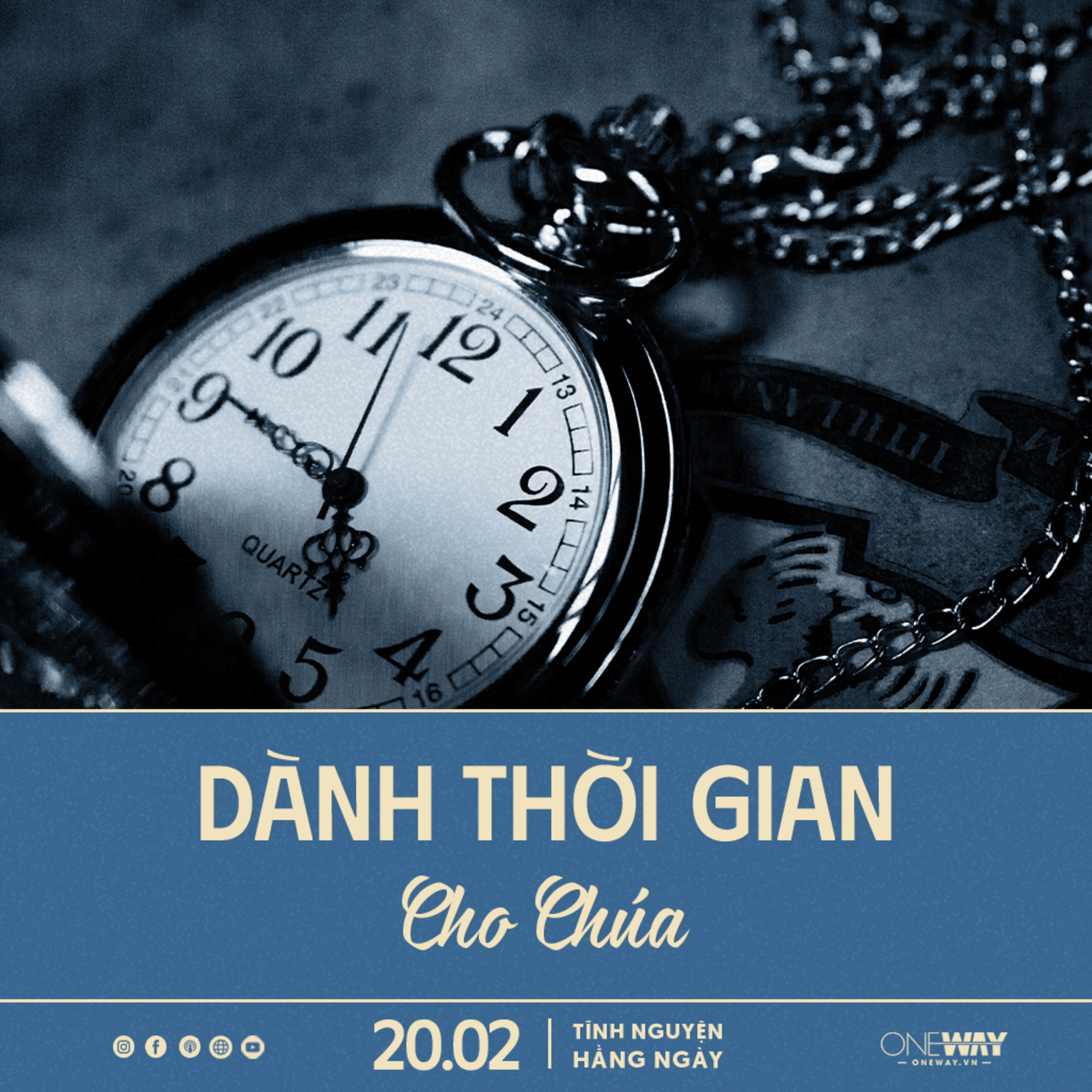 DÀNH THỜI GIAN CHO CHÚA | Tĩnh Nguyện Hằng Ngày 20/02/2024 episode artwork