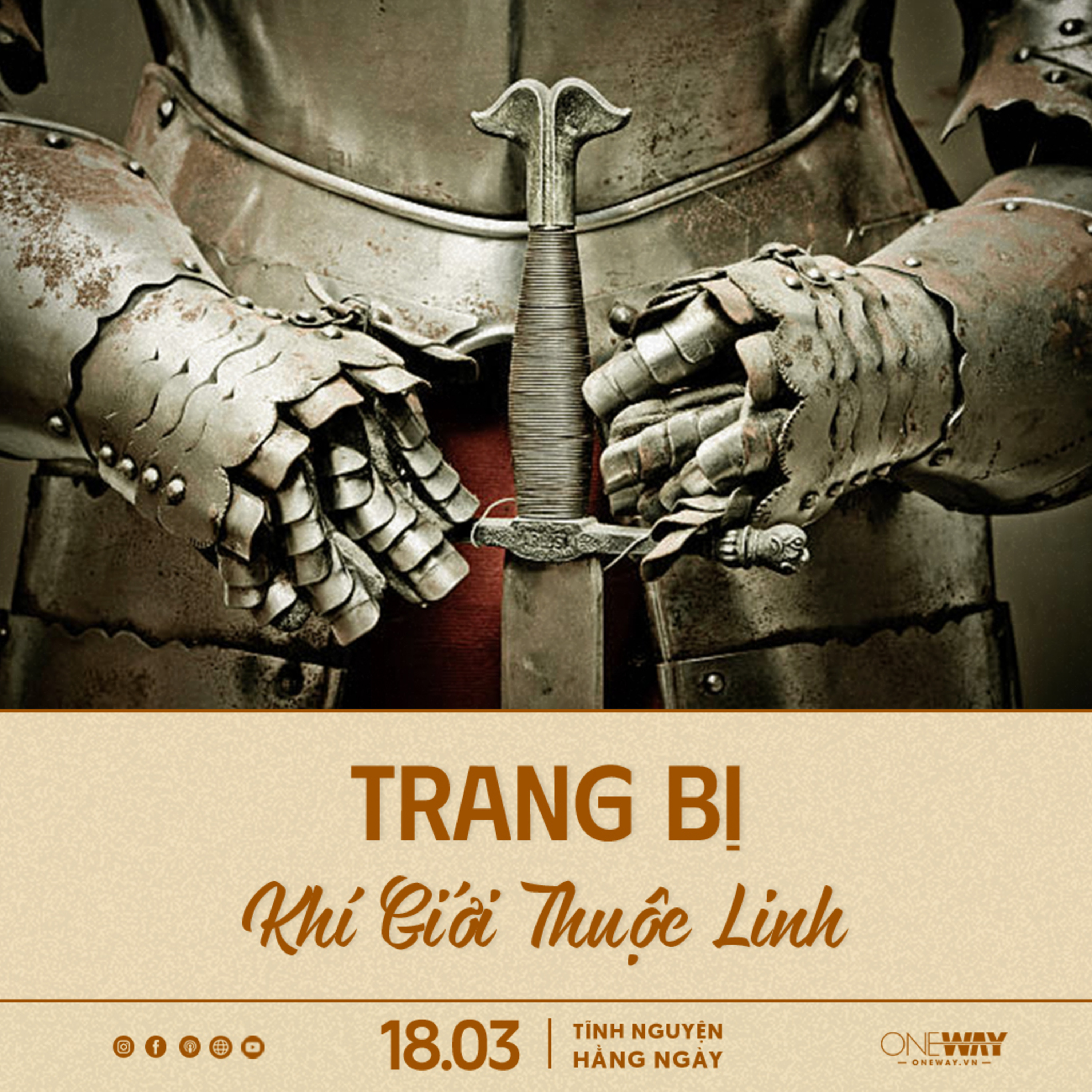 TRANG BỊ KHÍ GIỚI THUỘC LINH | Tĩnh Nguyện Hằng Ngày 18/03/2024 episode artwork