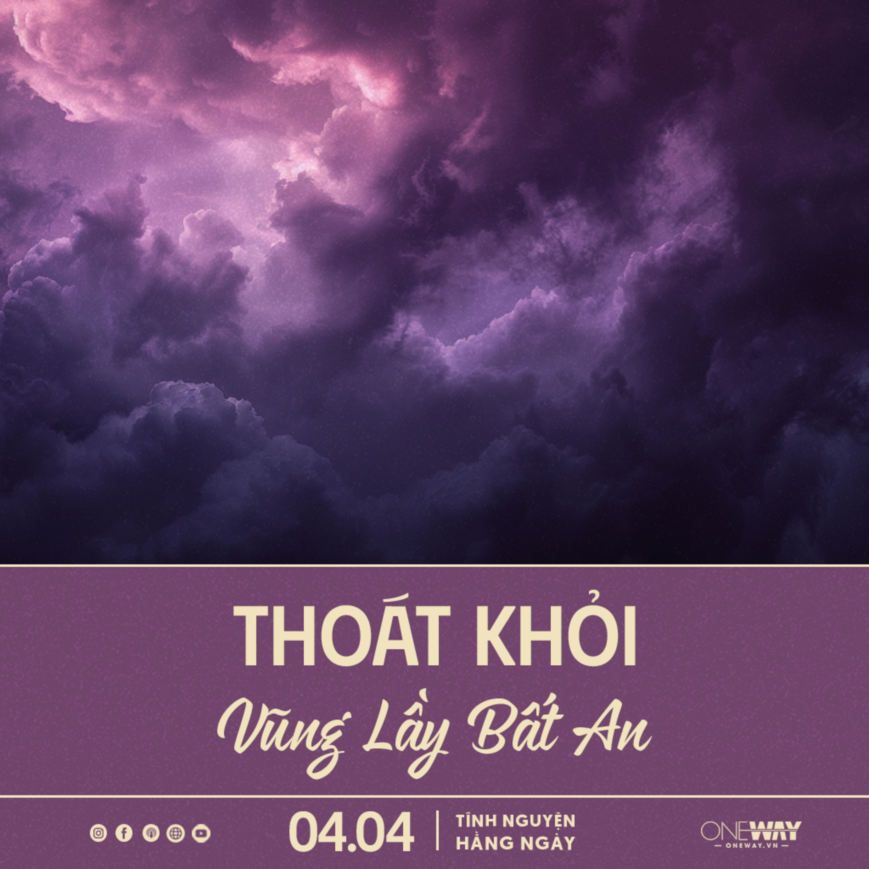 THOÁT KHỎI VŨNG LẦY BẤT AN | Tĩnh Nguyện Hằng Ngày 04/04/2024 episode artwork