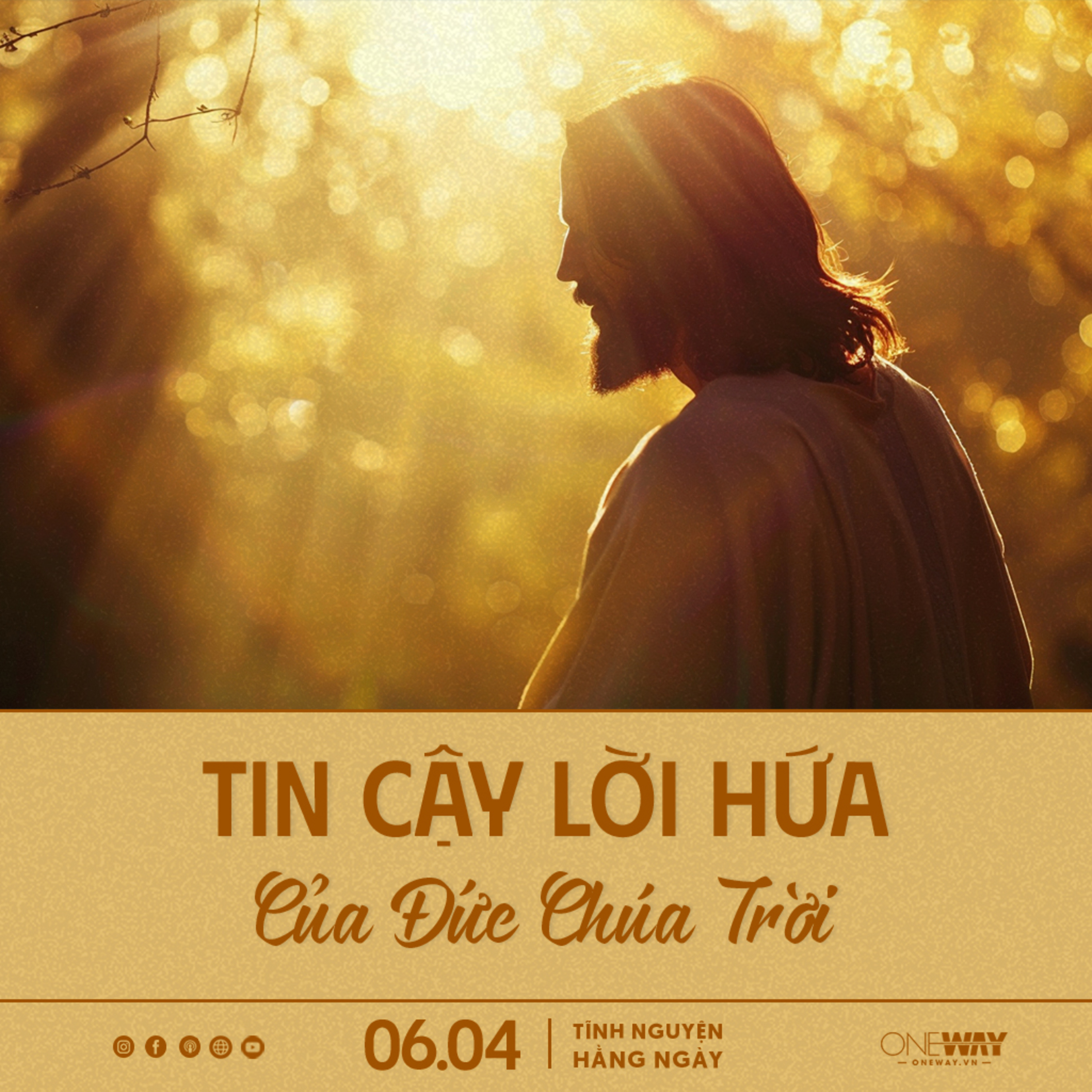TIN CẬY LỜI HỨA CỦA ĐỨC CHÚA TRỜI | Tĩnh Nguyện Hằng Ngày 06/04/2024 episode artwork