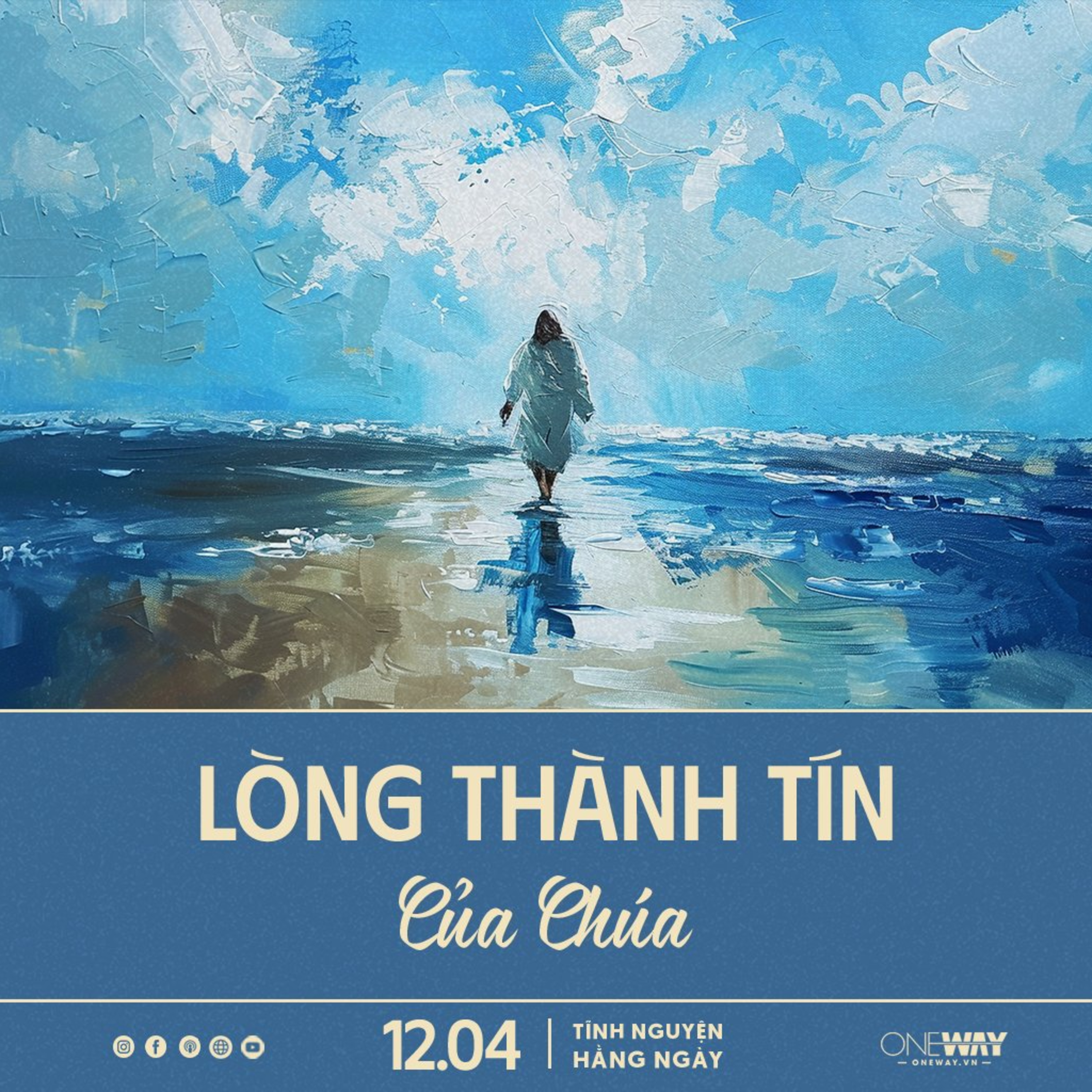 LÒNG THÀNH TÍN CỦA CHÚA | Tĩnh Nguyện Hằng Ngày 12/04/2024 episode artwork