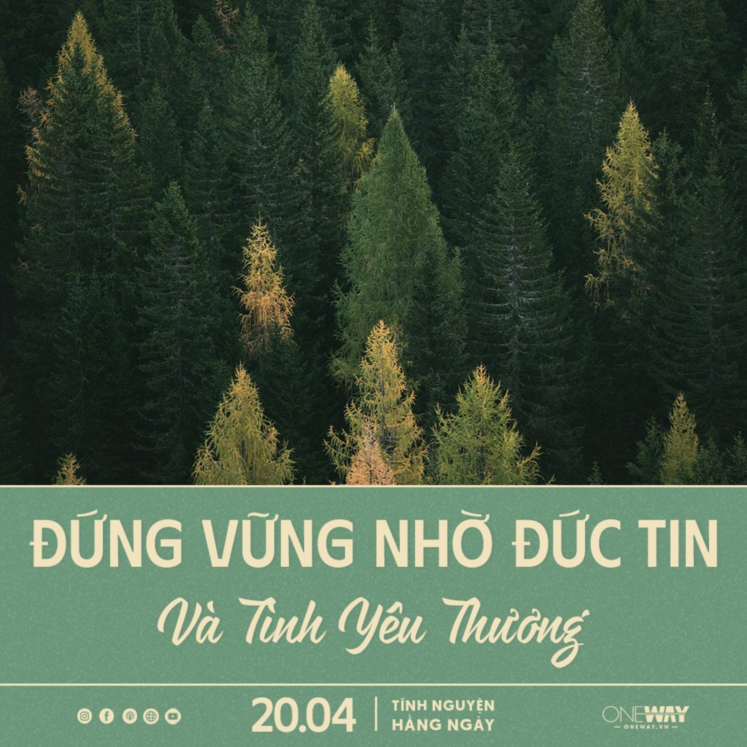 ĐỨNG VỮNG NHỜ ĐỨC TIN VÀ TÌNH YÊU THƯƠNG | Tĩnh Nguyện Hằng Ngày 20/04/2024 episode artwork