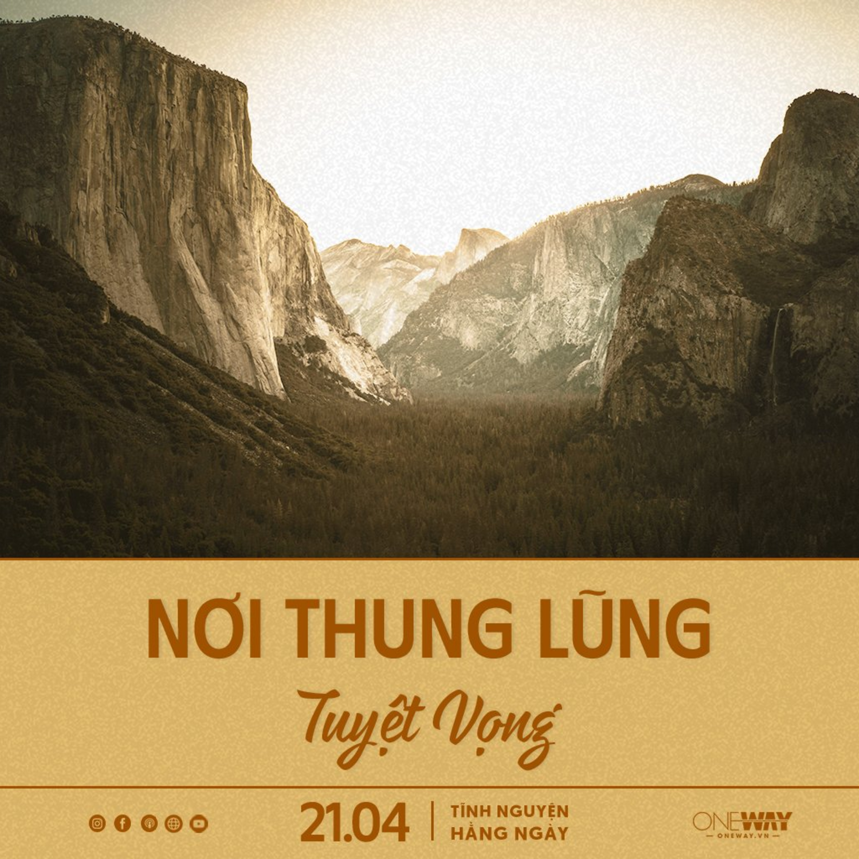 NƠI THUNG LŨNG TUYỆT VỌNG | Tĩnh Nguyện Hằng Ngày 21/04/2024 episode artwork