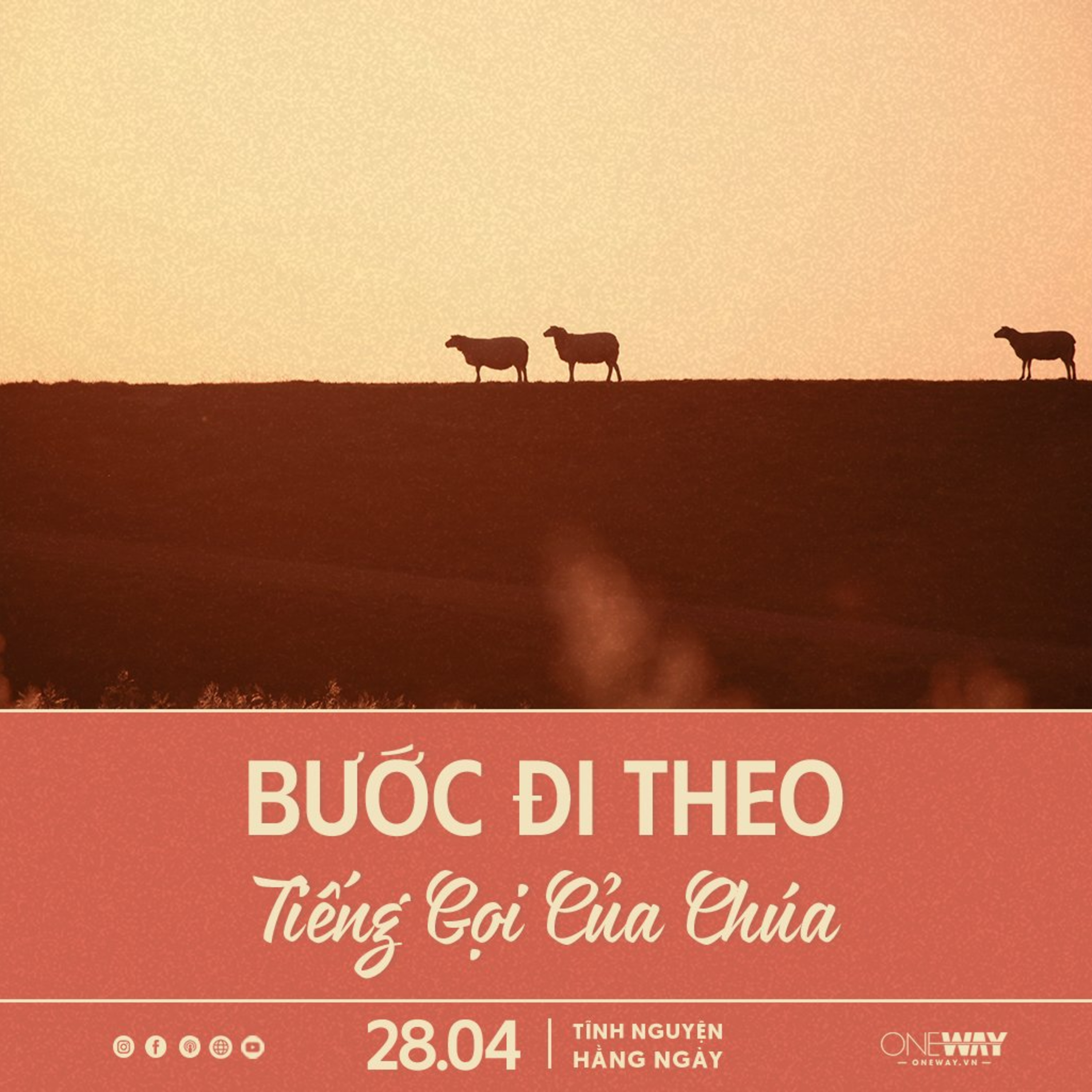 BƯỚC ĐI THEO TIẾNG GỌI CỦA CHÚA | Tĩnh Nguyện Hằng Ngày 28/04/2024 episode artwork