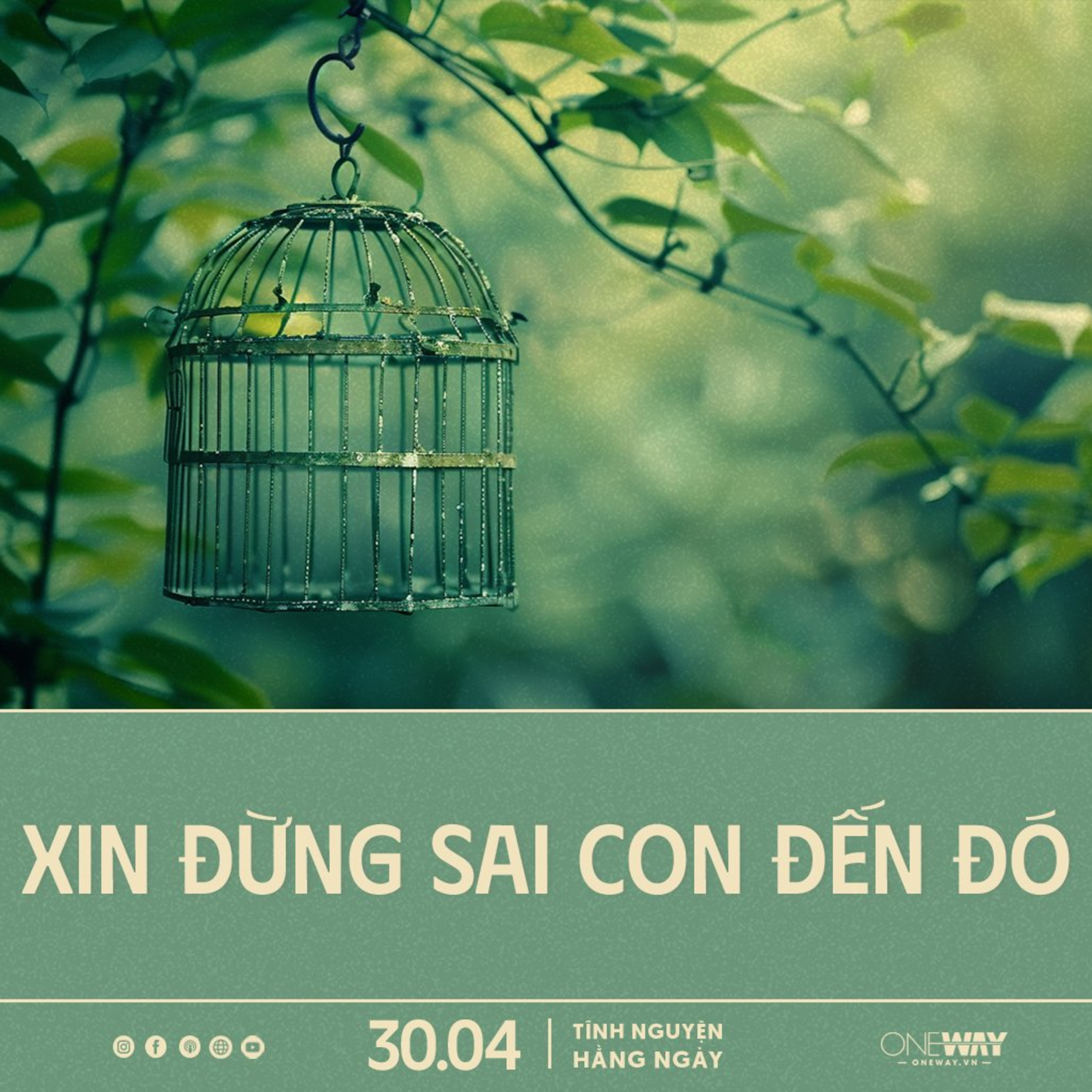 XIN ĐỪNG SAI CON ĐẾN ĐÓ! | Tĩnh Nguyện Hằng Ngày 30/04/2024 episode artwork