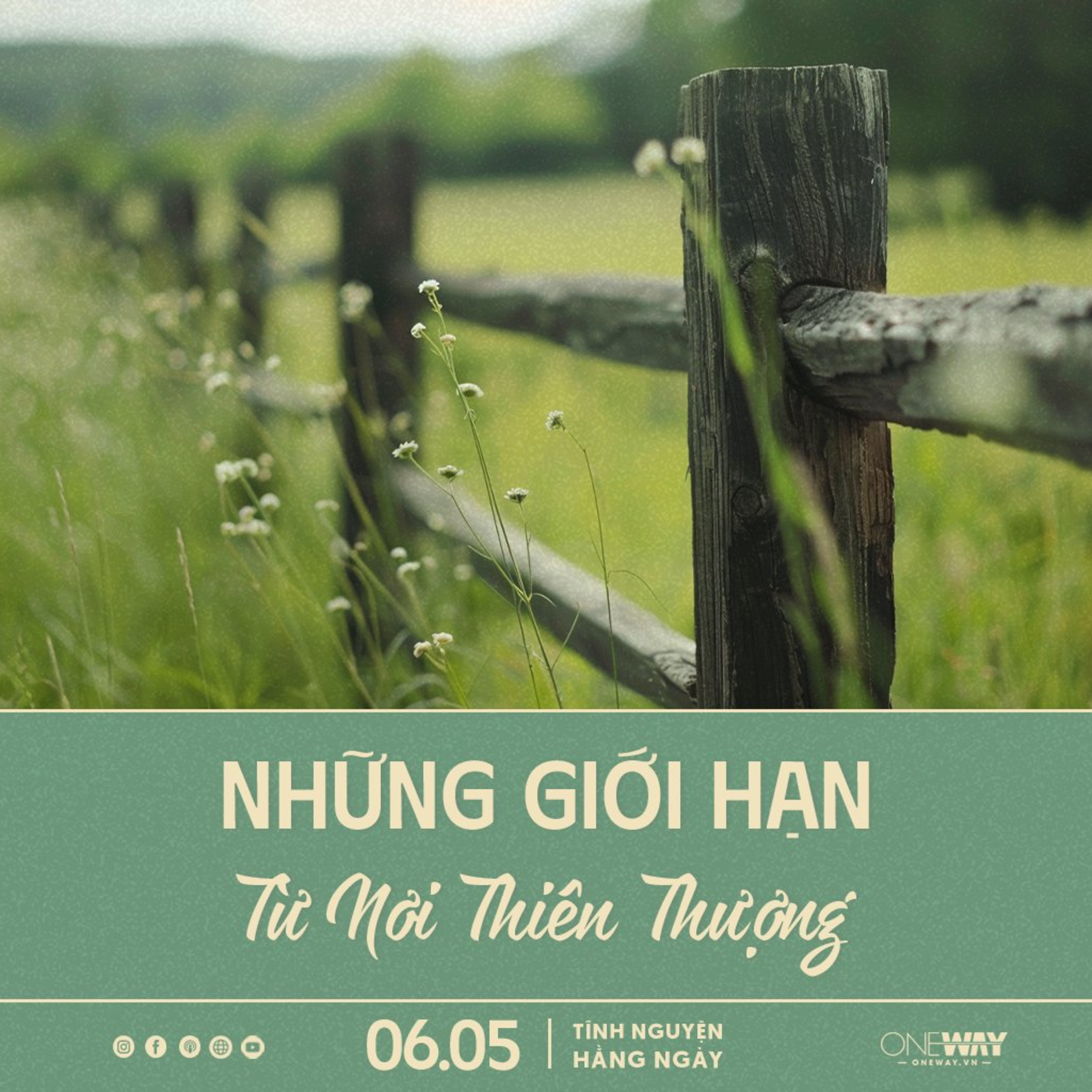 NHỮNG GIỚI HẠN TỪ NƠI THIÊN THƯỢNG | Tĩnh Nguyện Hằng Ngày 06/05/2024 episode artwork