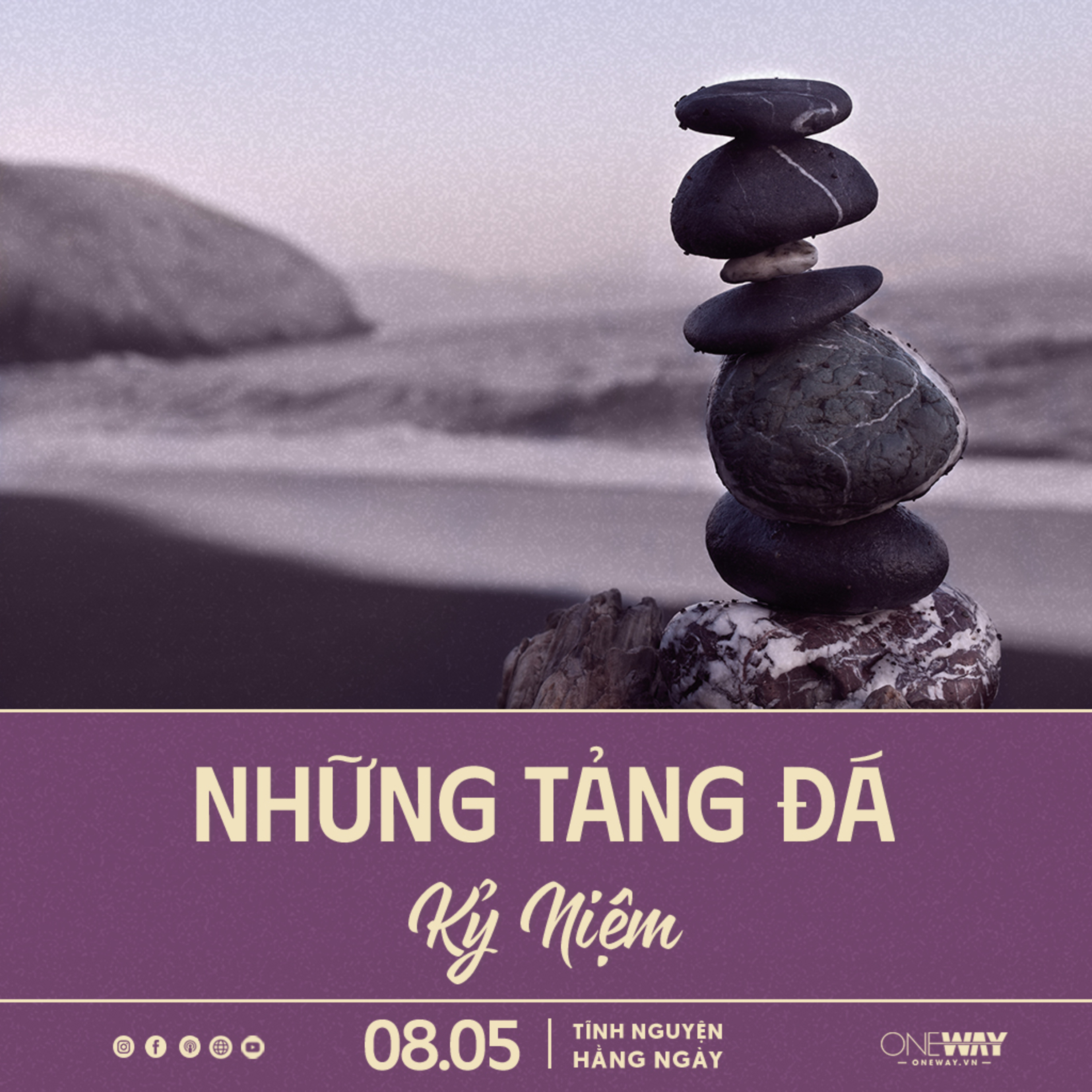 NHỮNG TẢNG ĐÁ KỶ NIỆM | Tĩnh Nguyện Hằng Ngày 08/05/2024 episode artwork