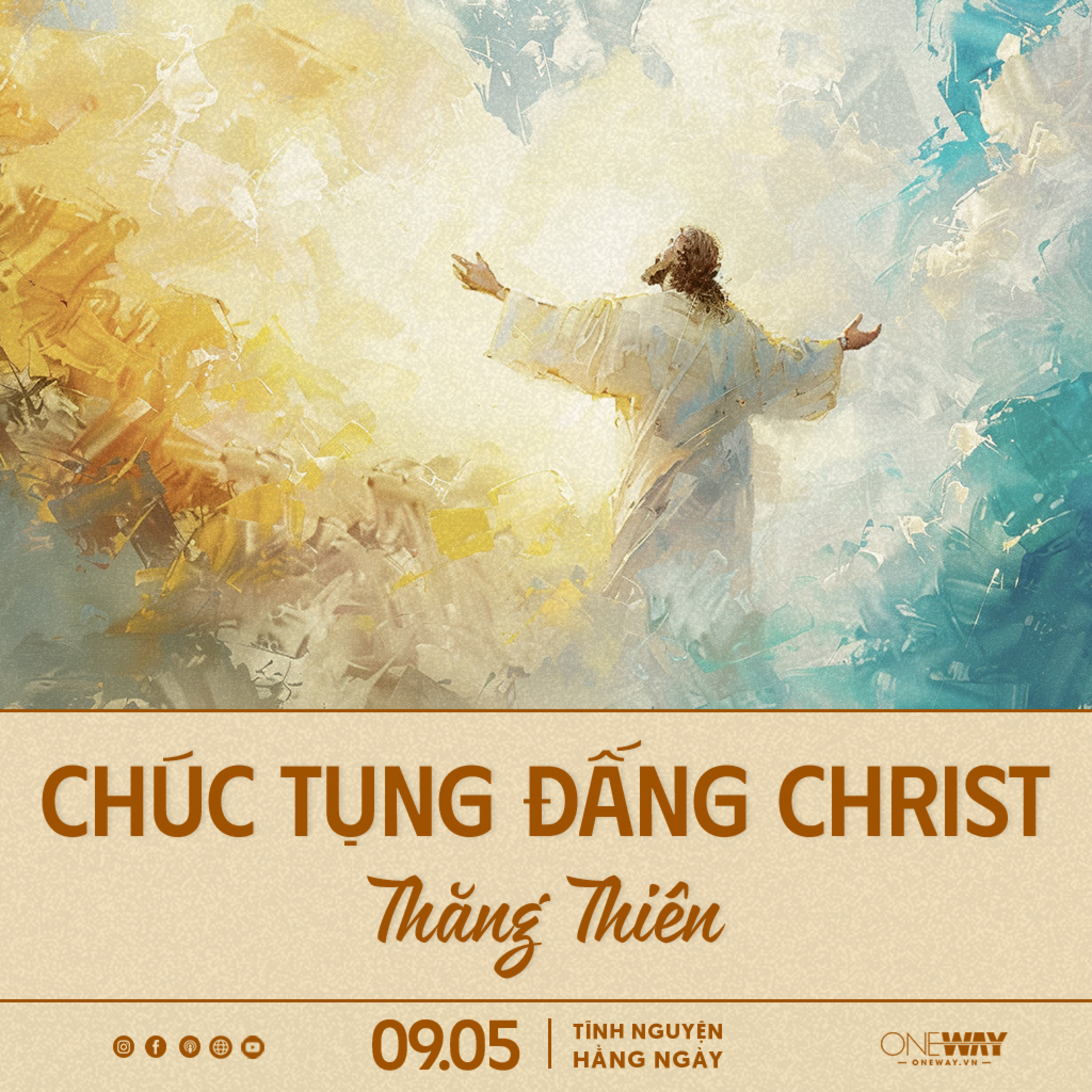 CHÚC TỤNG ĐẤNG CHRIST THĂNG THIÊN | Tĩnh Nguyện Hằng Ngày 09/05/2024 episode artwork
