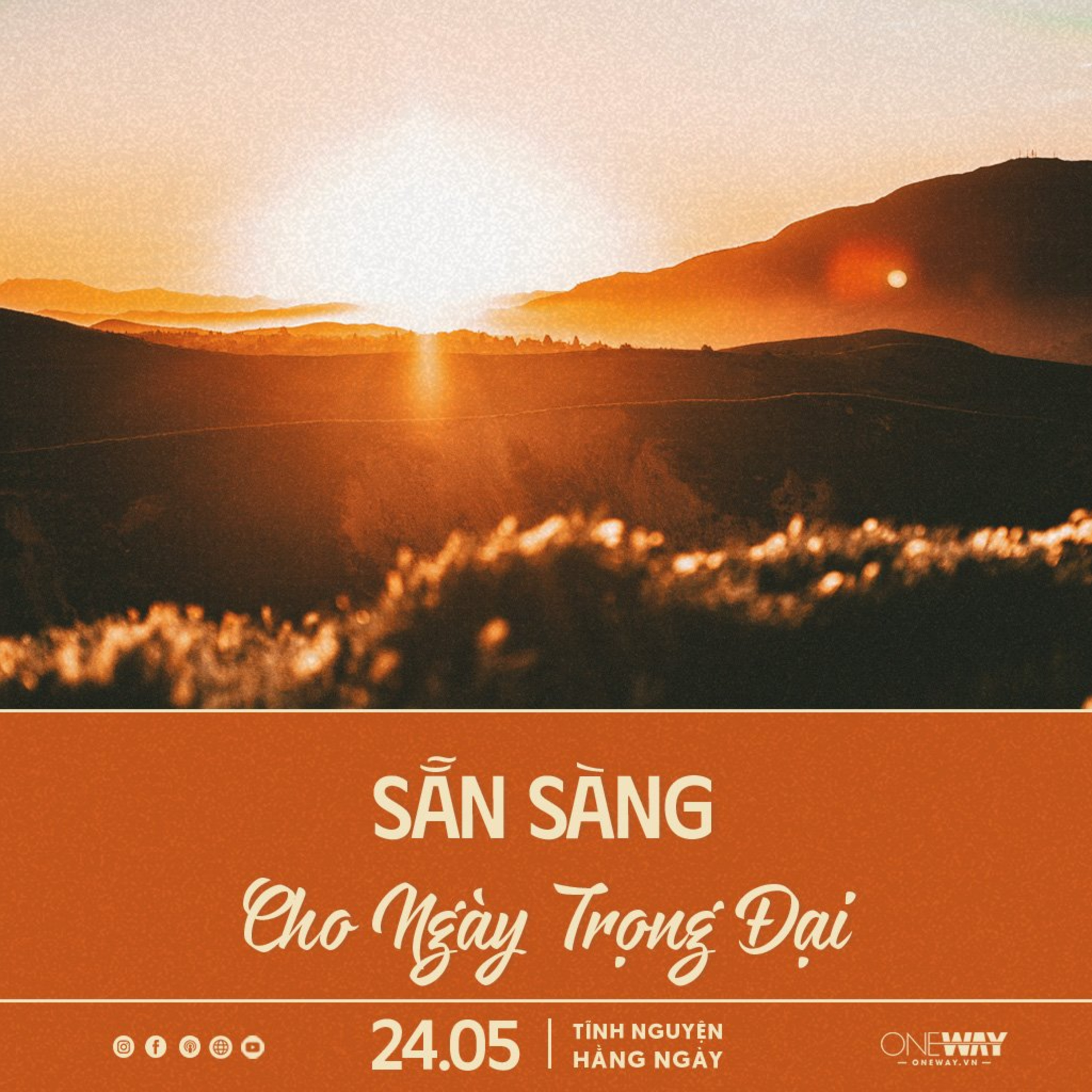 SẴN SÀNG CHO NGÀY TRỌNG ĐẠI | Tĩnh Nguyện Hằng Ngày 24/05/2024 episode artwork