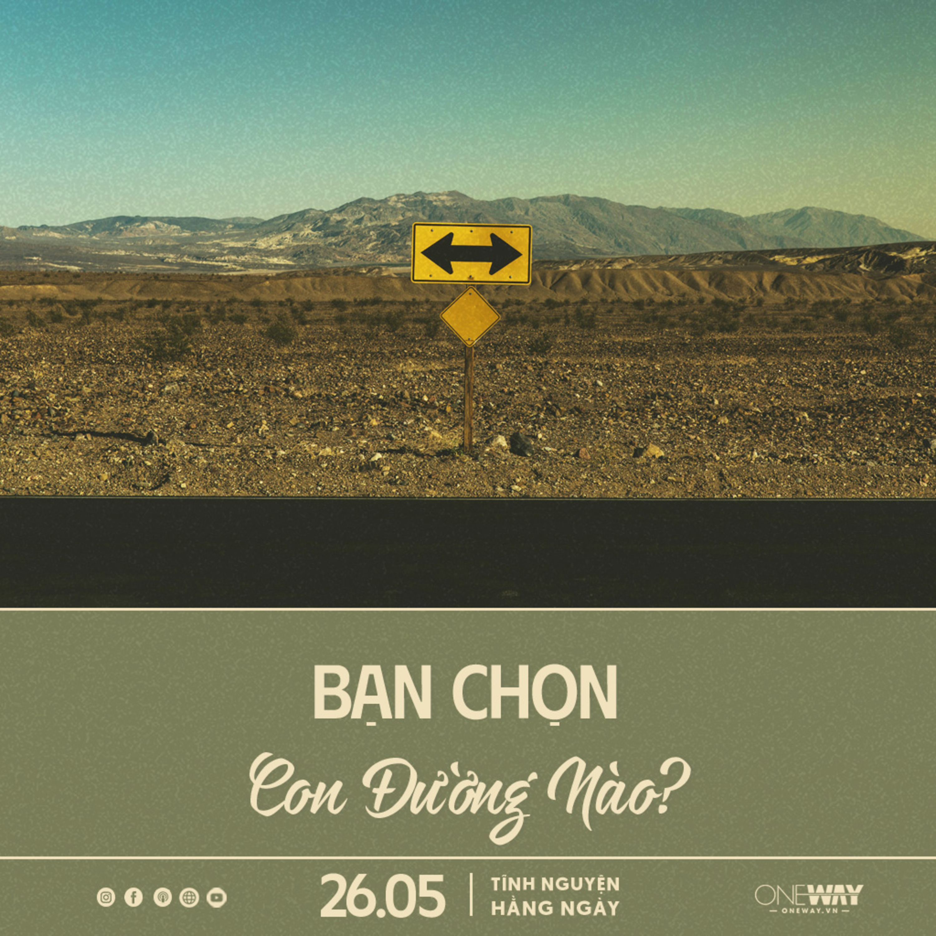 BẠN CHỌN CON ĐƯỜNG NÀO? | Tĩnh Nguyện Hằng Ngày 26/05/2024 episode artwork