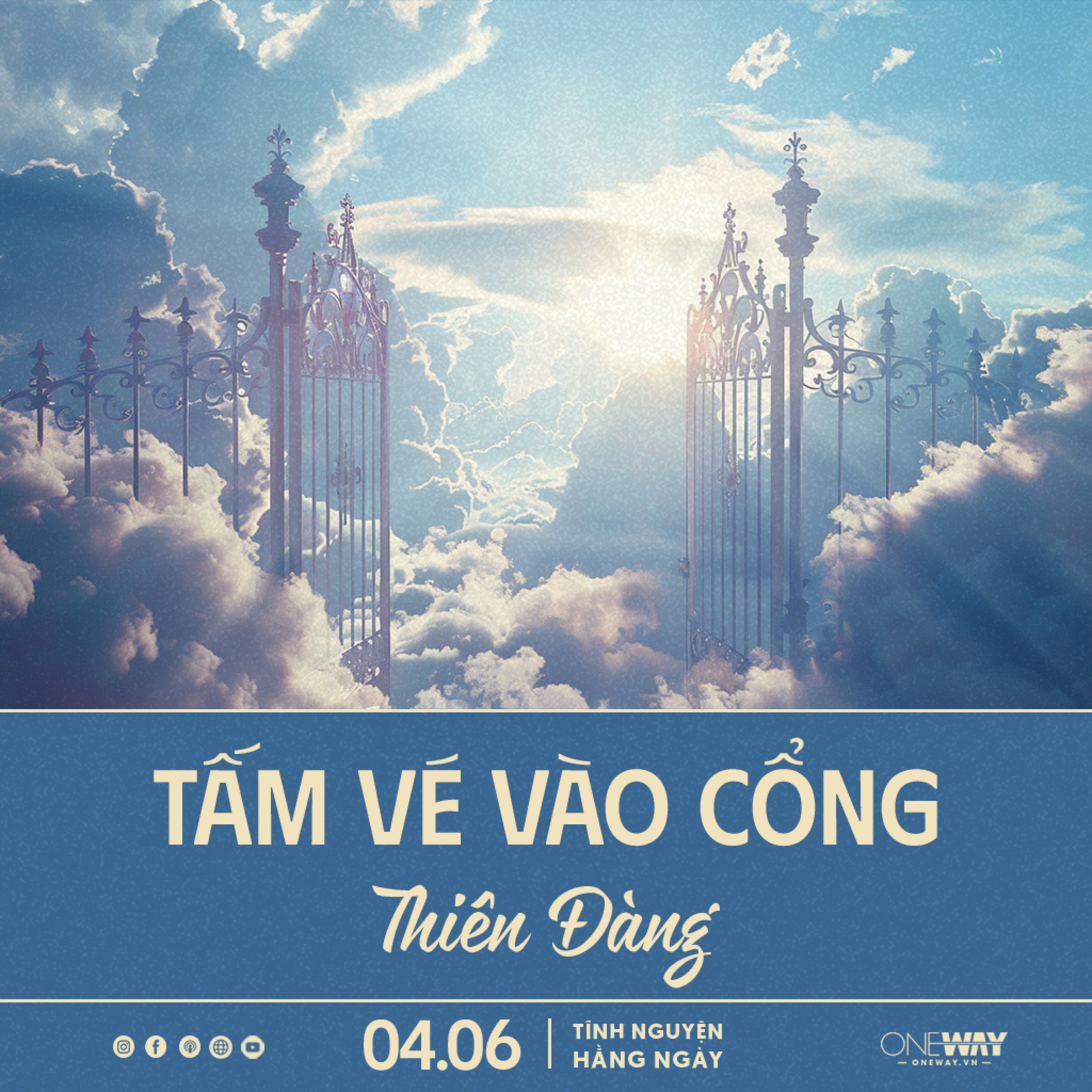 TẤM VÉ VÀO CỔNG THIÊN ĐÀNG | Tĩnh Nguyện Hằng Ngày 04/06/2024 episode artwork