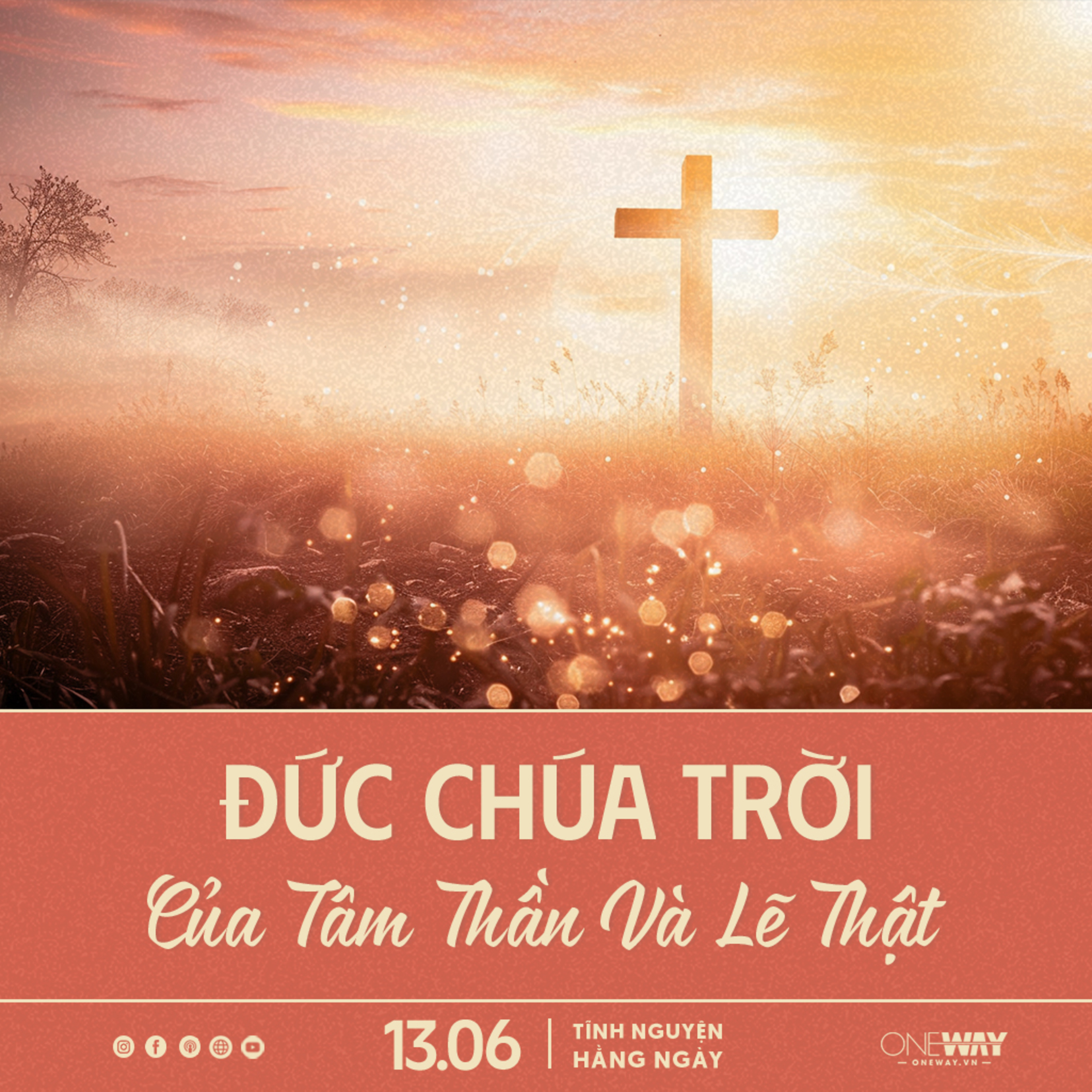 ĐỨC CHÚA TRỜI CỦA TÂM THẦN VÀ LẼ THẬT | Tĩnh Nguyện Hằng Ngày 13/06/2024 episode artwork