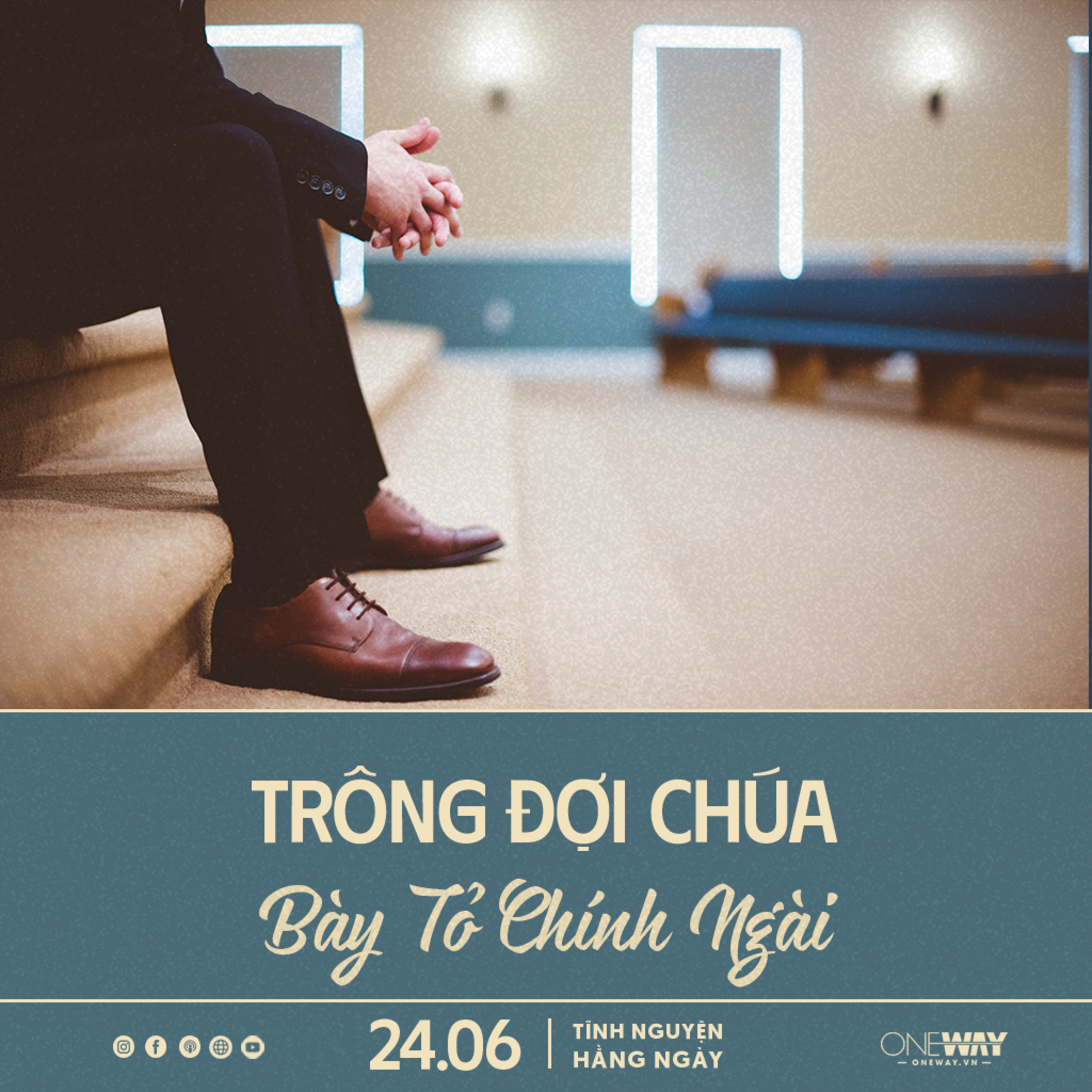 TRÔNG ĐỢI CHÚA BÀY TỎ CHÍNH NGÀI | Tĩnh Nguyện Hằng Ngày 24/06/2024 episode artwork