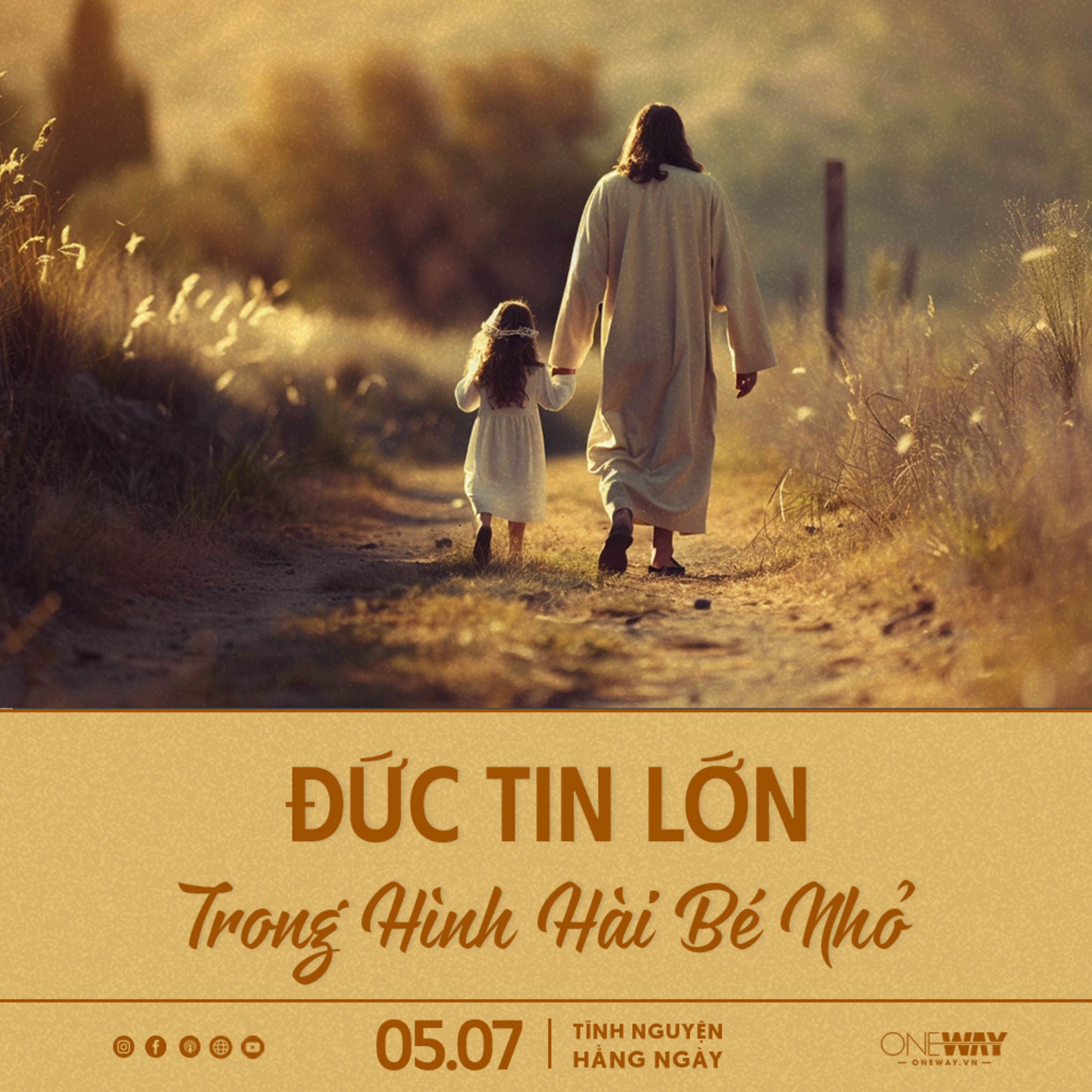 ĐỨC TIN LỚN TRONG HÌNH HÀI BÉ NHỎ | Tĩnh Nguyện Hằng Ngày 05/07/2024 episode artwork
