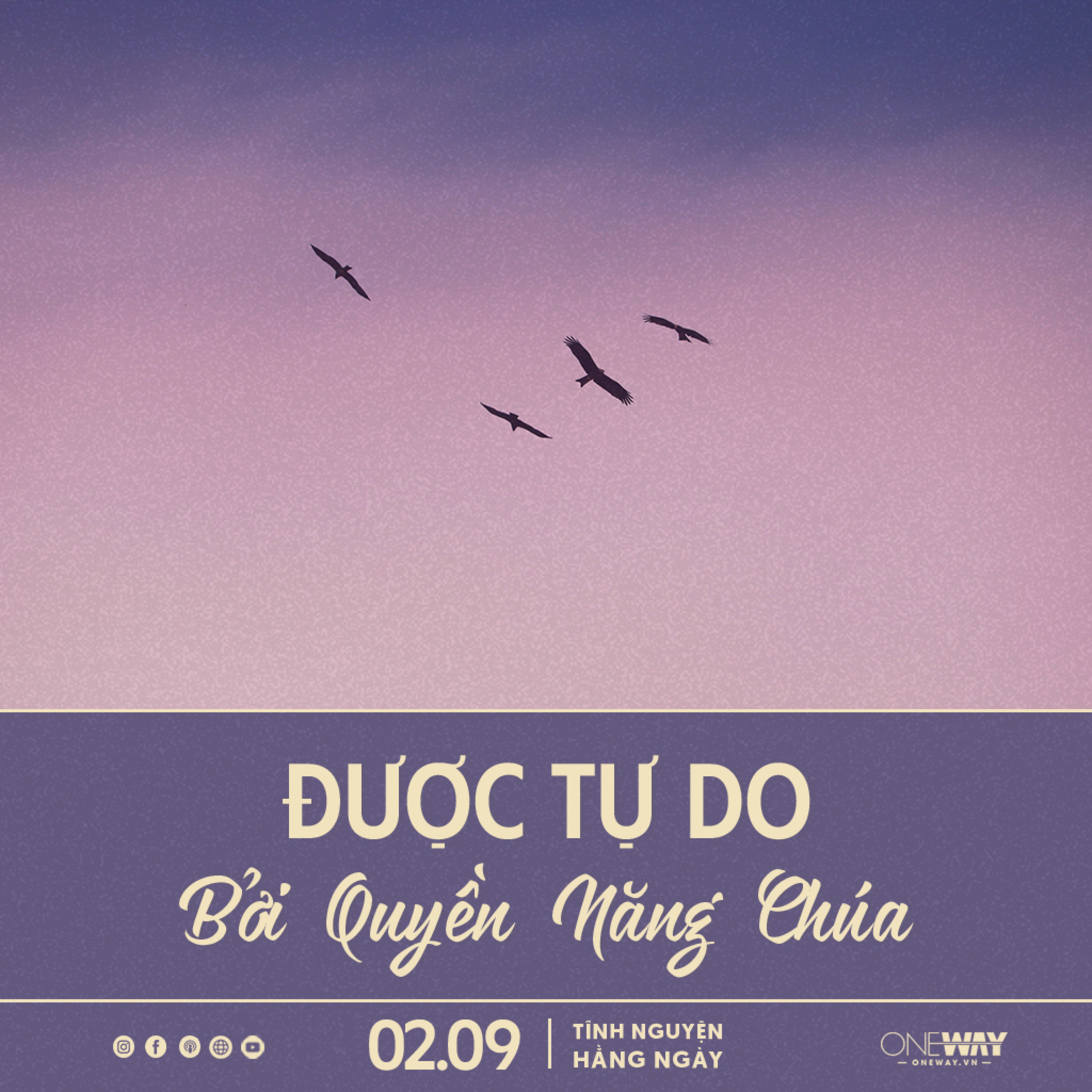 ĐƯỢC TỰ DO BỞI QUYỀN NĂNG CHÚA | Tĩnh Nguyện Hằng Ngày 02/09/2024 episode artwork