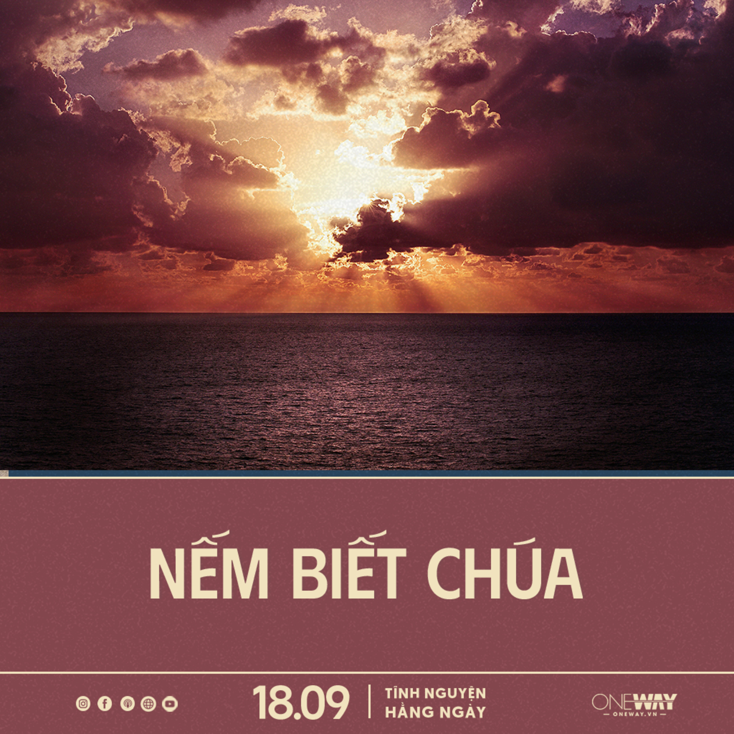 NẾM BIẾT CHÚA | Tĩnh Nguyện Hằng Ngày 18/09/2024 episode artwork