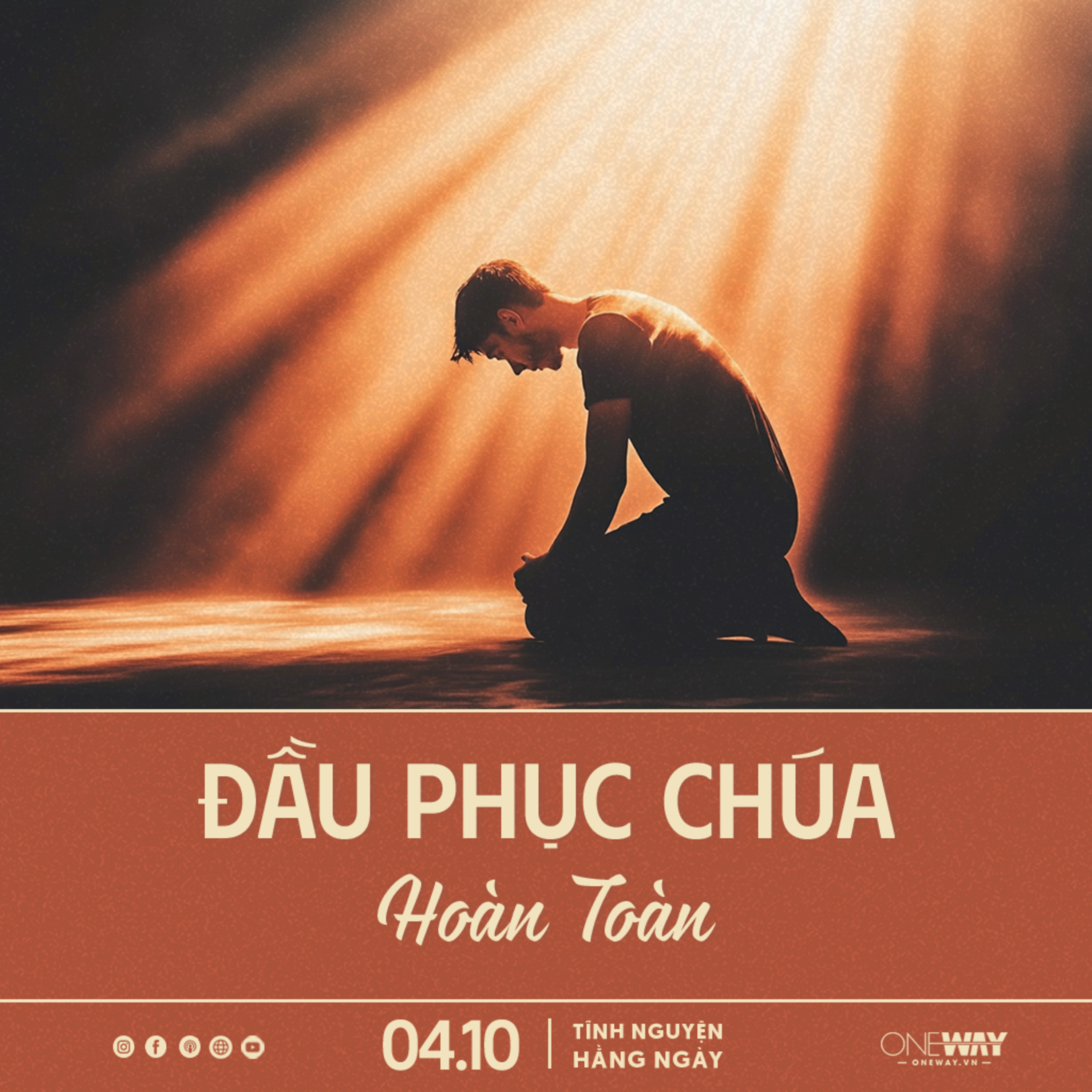  ĐẦU PHỤC CHÚA HOÀN TOÀN | Tĩnh Nguyện Hằng Ngày 04/10/2024 episode artwork