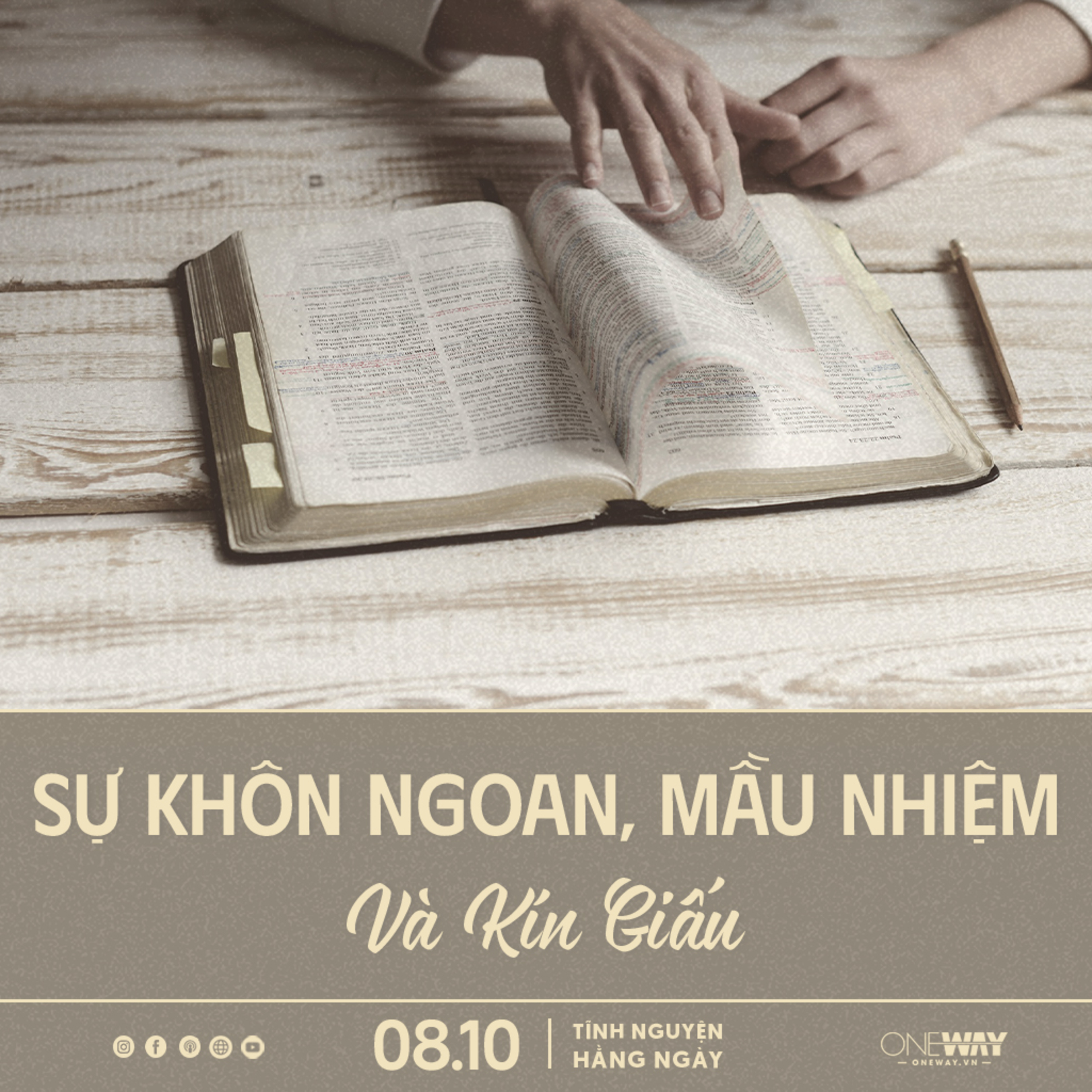 SỰ KHÔN NGOAN, MẦU NHIỆM VÀ KÍN GIẤU | Tĩnh Nguyện Hằng Ngày 08/10/2024 episode artwork