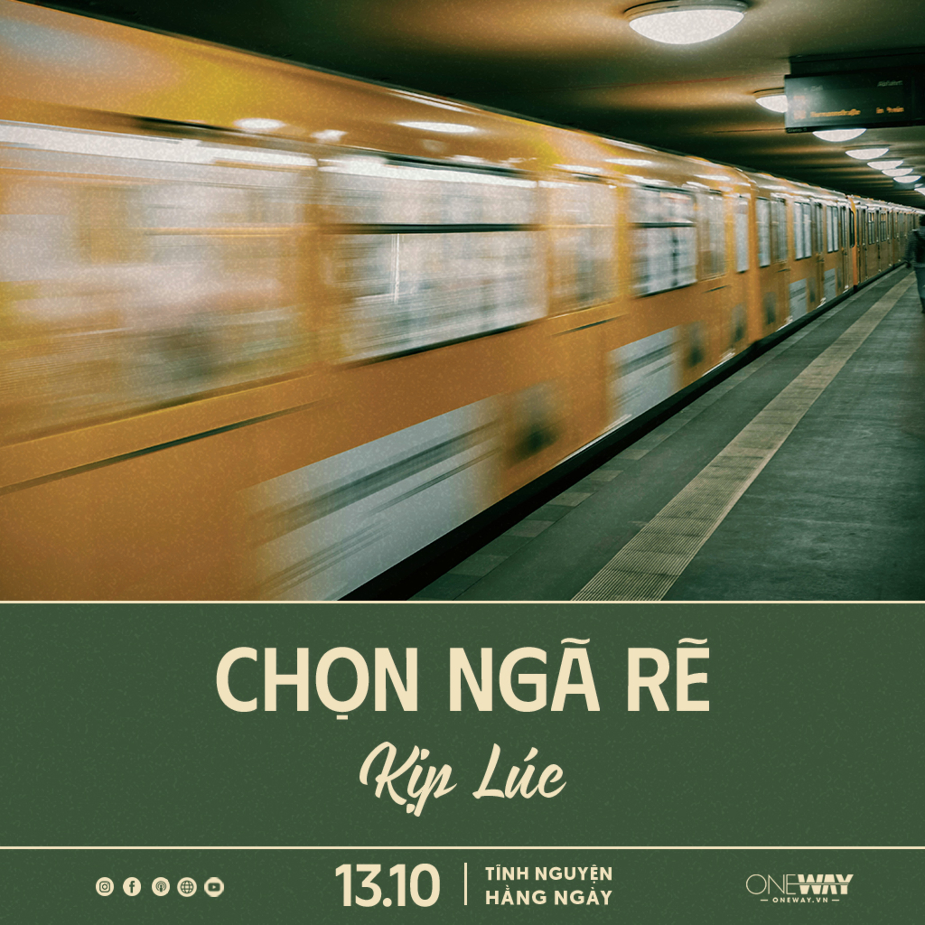 CHỌN NGÃ RẼ KỊP LÚC | Tĩnh Nguyện Hằng Ngày 13/10/2024 episode artwork