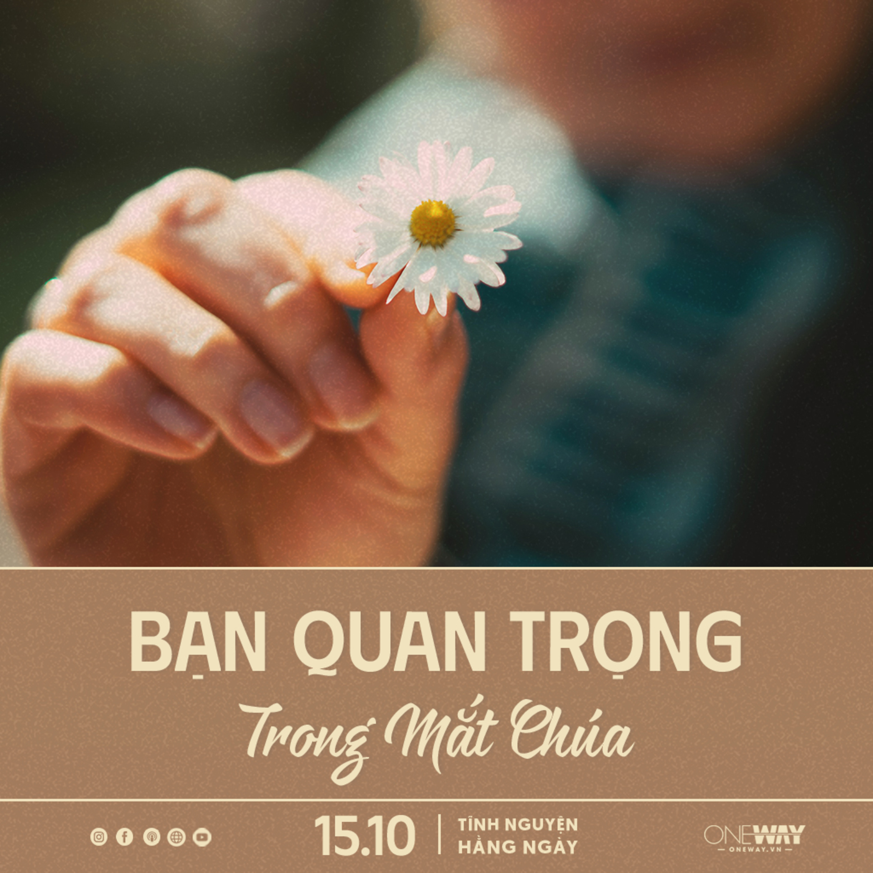 BẠN QUAN TRỌNG TRONG MẮT CHÚA | Tĩnh Nguyện Hằng Ngày 15/10/2024 episode artwork