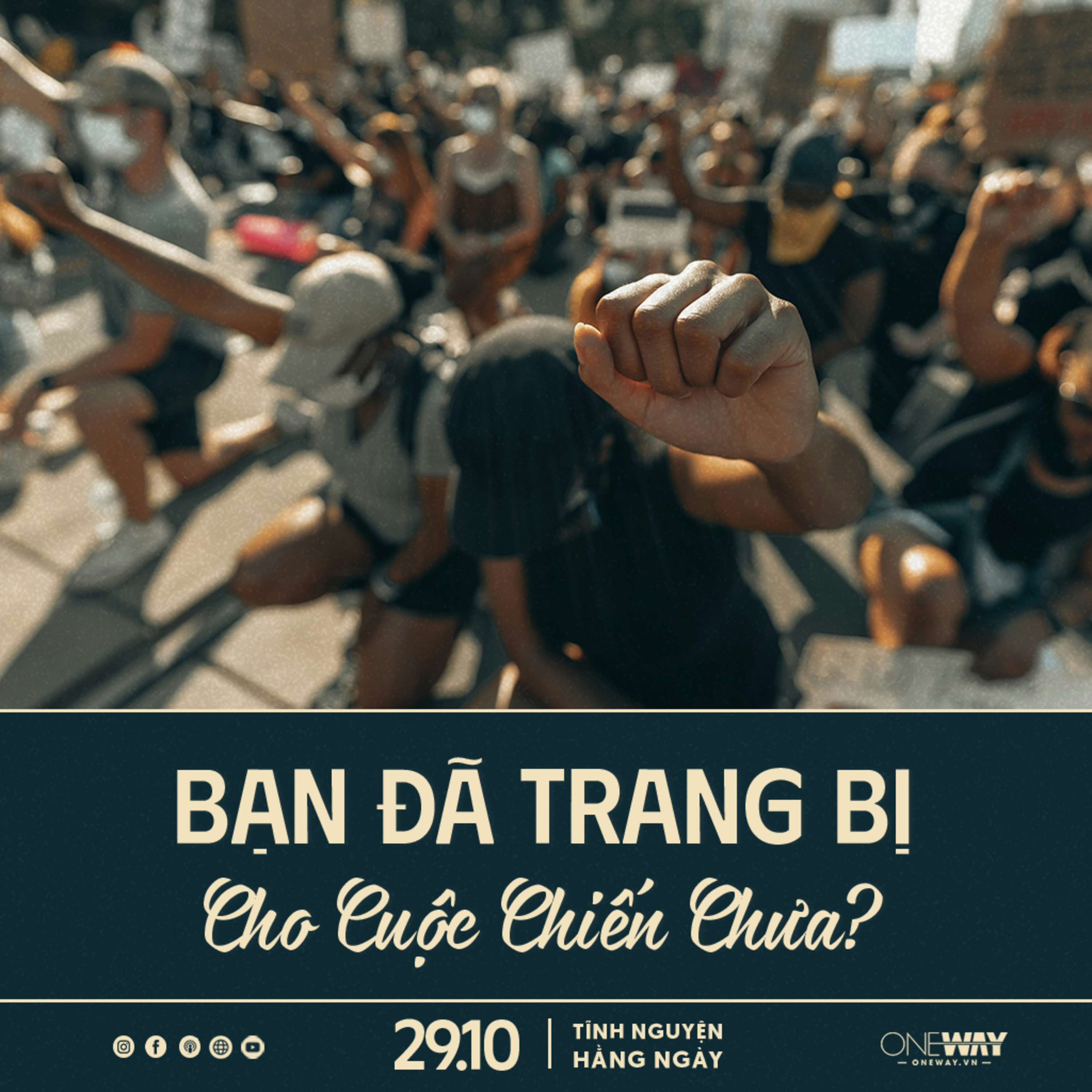 BẠN ĐÃ TRANG BỊ CHO CUỘC CHIẾN CHƯA? | Tĩnh Nguyện Hằng Ngày 29/10/2024 episode artwork