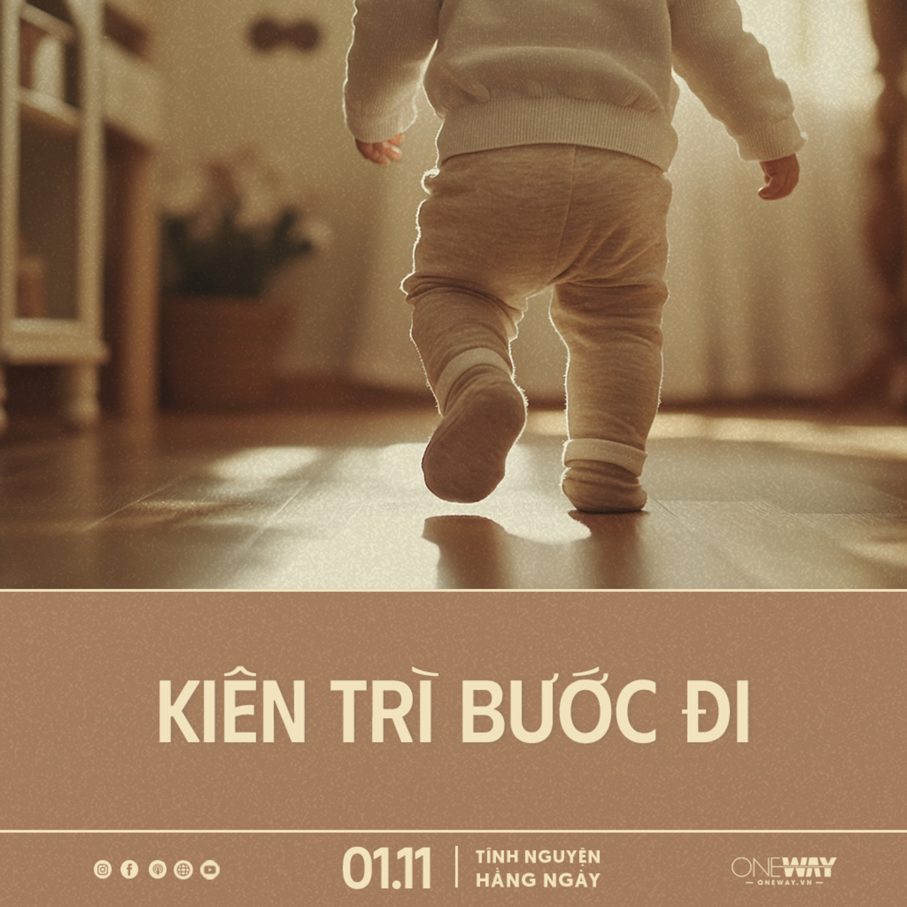 KIÊN TRÌ BƯỚC ĐI | Tĩnh Nguyện Hằng Ngày 01/11/2024 episode artwork