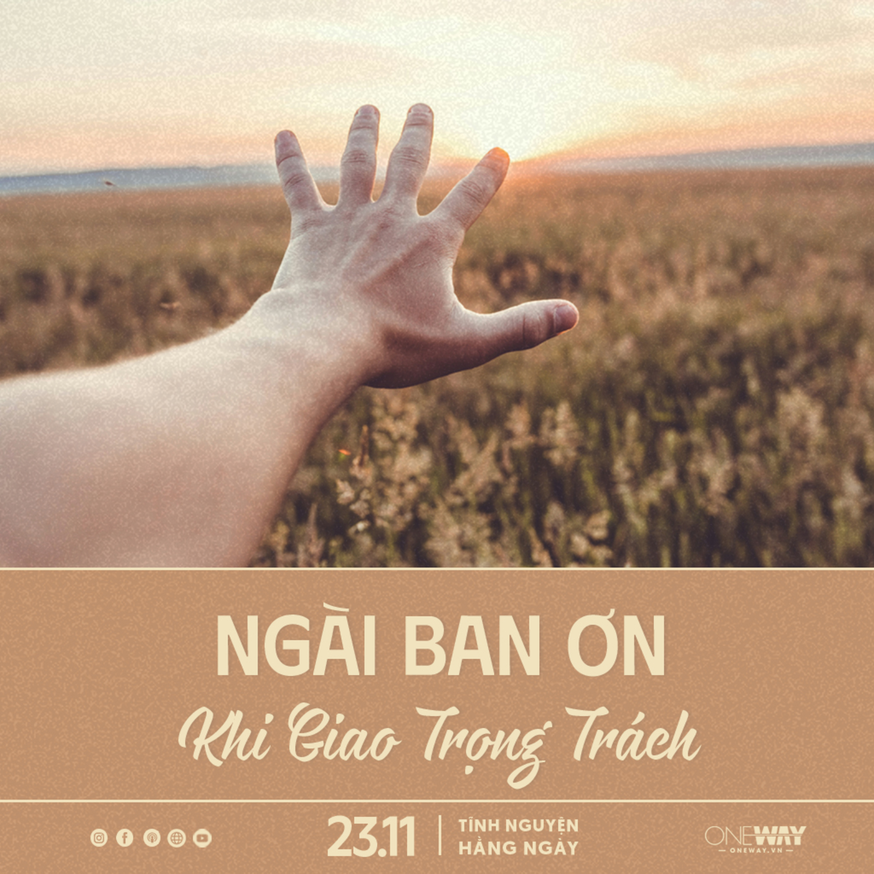 NGÀI BAN ƠN KHI GIAO TRỌNG TRÁCH | Tĩnh Nguyện Hằng Ngày 23/11/2024 episode artwork
