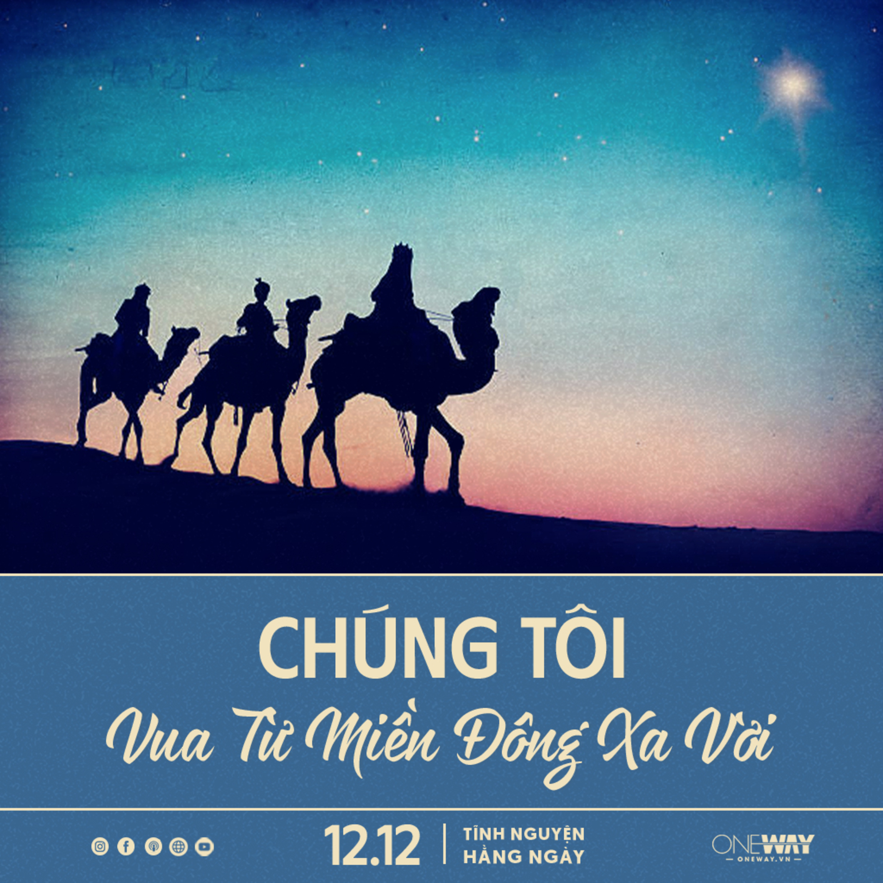 CHÚNG TÔI - VUA TỪ MIỀN ĐÔNG XA VỜI | Tĩnh Nguyện Hằng Ngày 12/12/2024 episode artwork