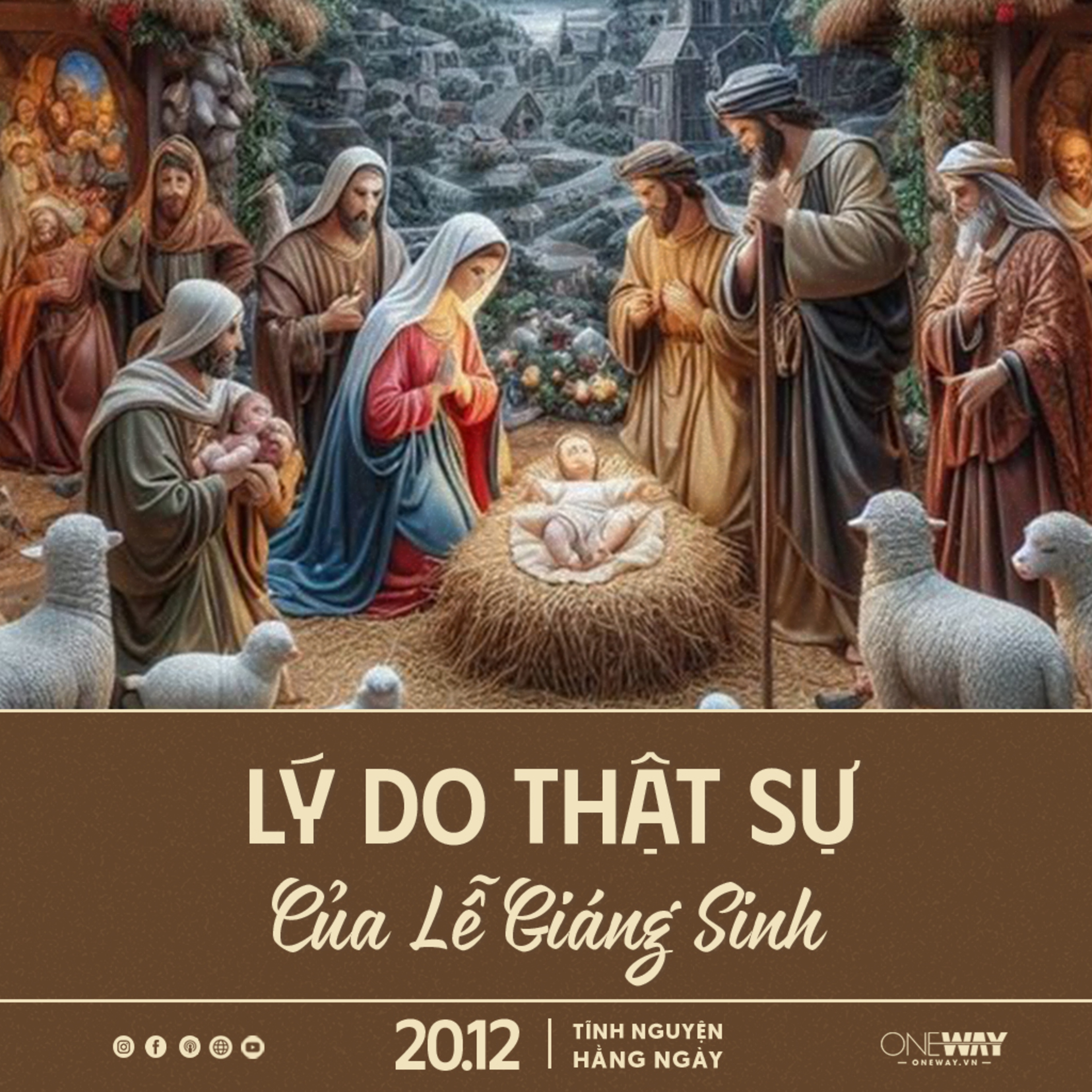 LÝ DO THẬT SỰ CỦA LỄ GIÁNG SINH | Tĩnh Nguyện Hằng Ngày 20/12/2024 episode artwork