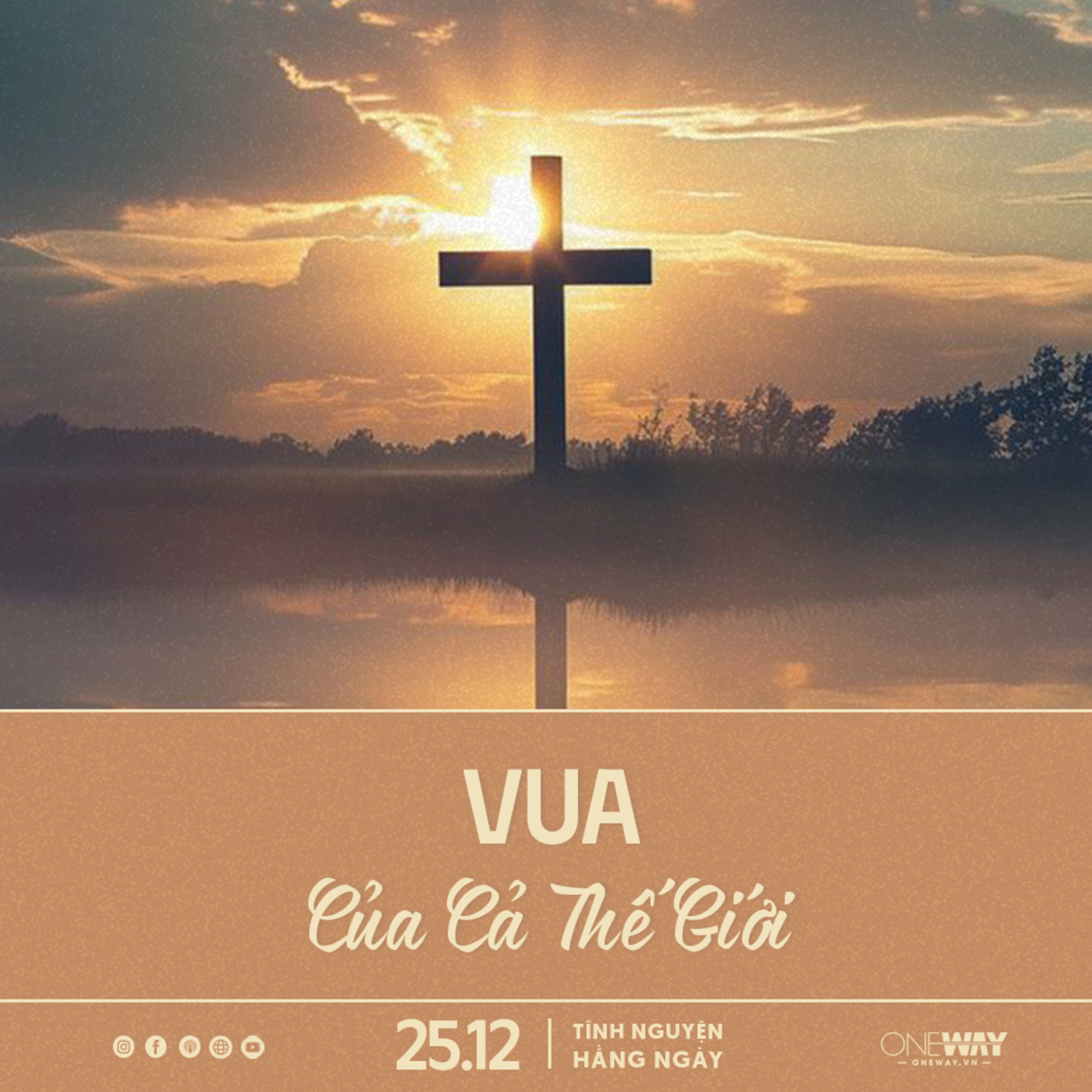 VUA CỦA CẢ THẾ GIỚI | Tĩnh Nguyện Hằng Ngày 25/12/2024 episode artwork