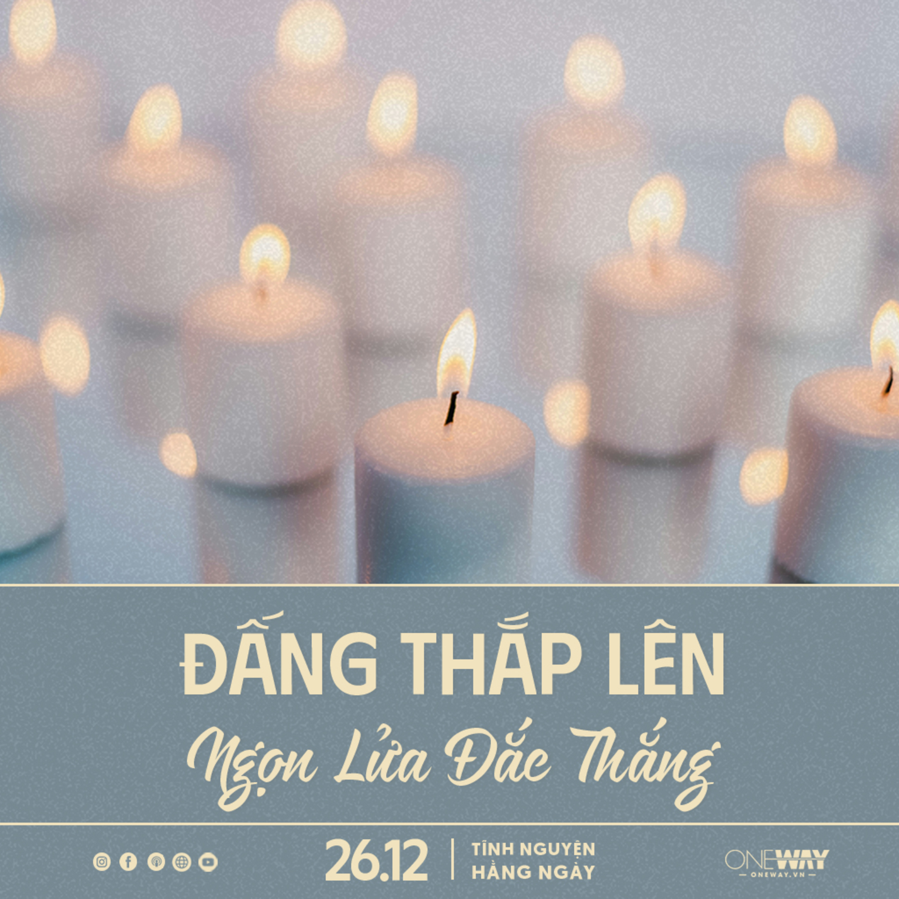 ĐẤNG THẮP LÊN NGỌN LỬA ĐẮC THẮNG | Tĩnh Nguyện Hằng Ngày 26/12/2024 episode artwork
