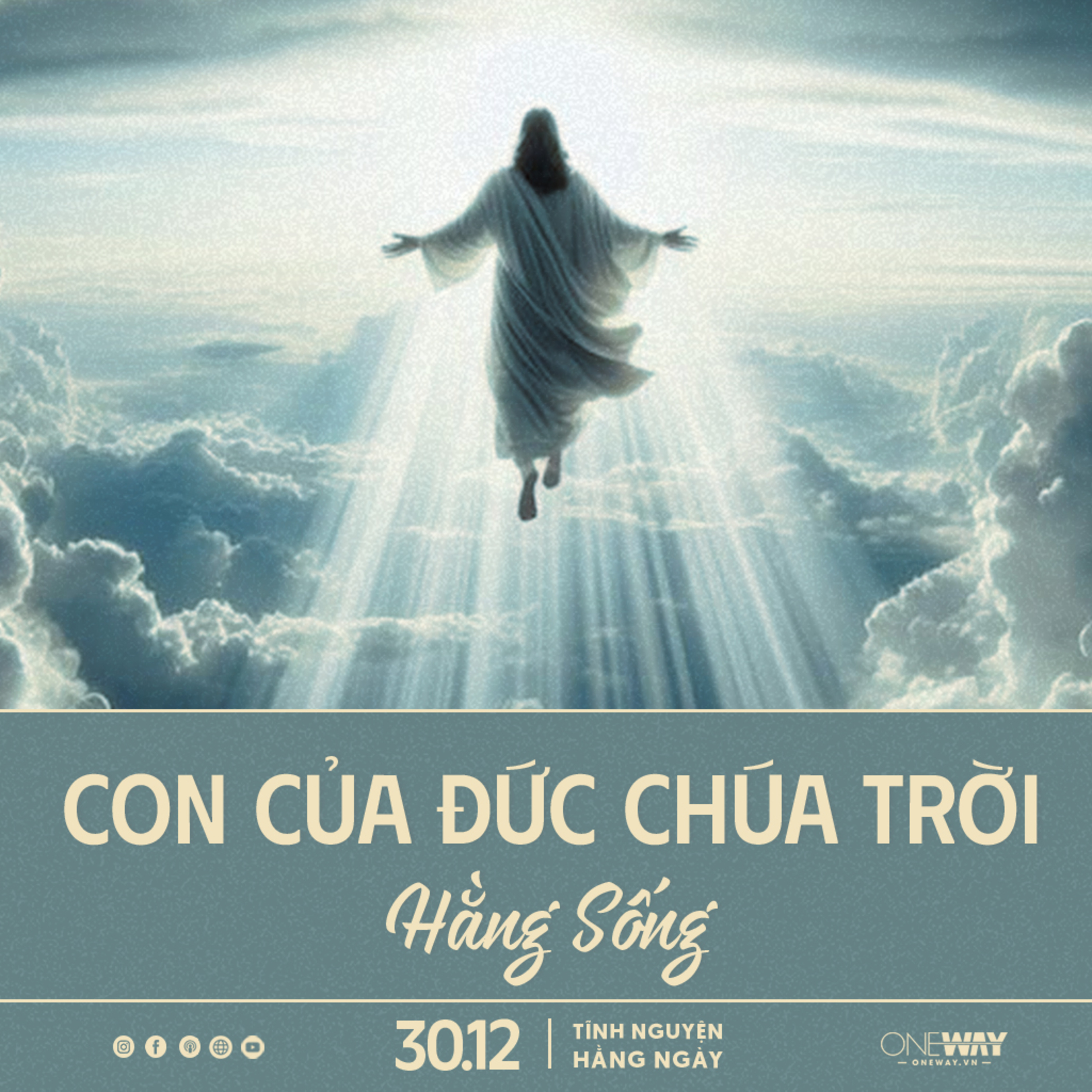 CON CỦA ĐỨC CHÚA TRỜI HẰNG SỐNG | Tĩnh Nguyện Hằng Ngày 30/12/2024 episode artwork