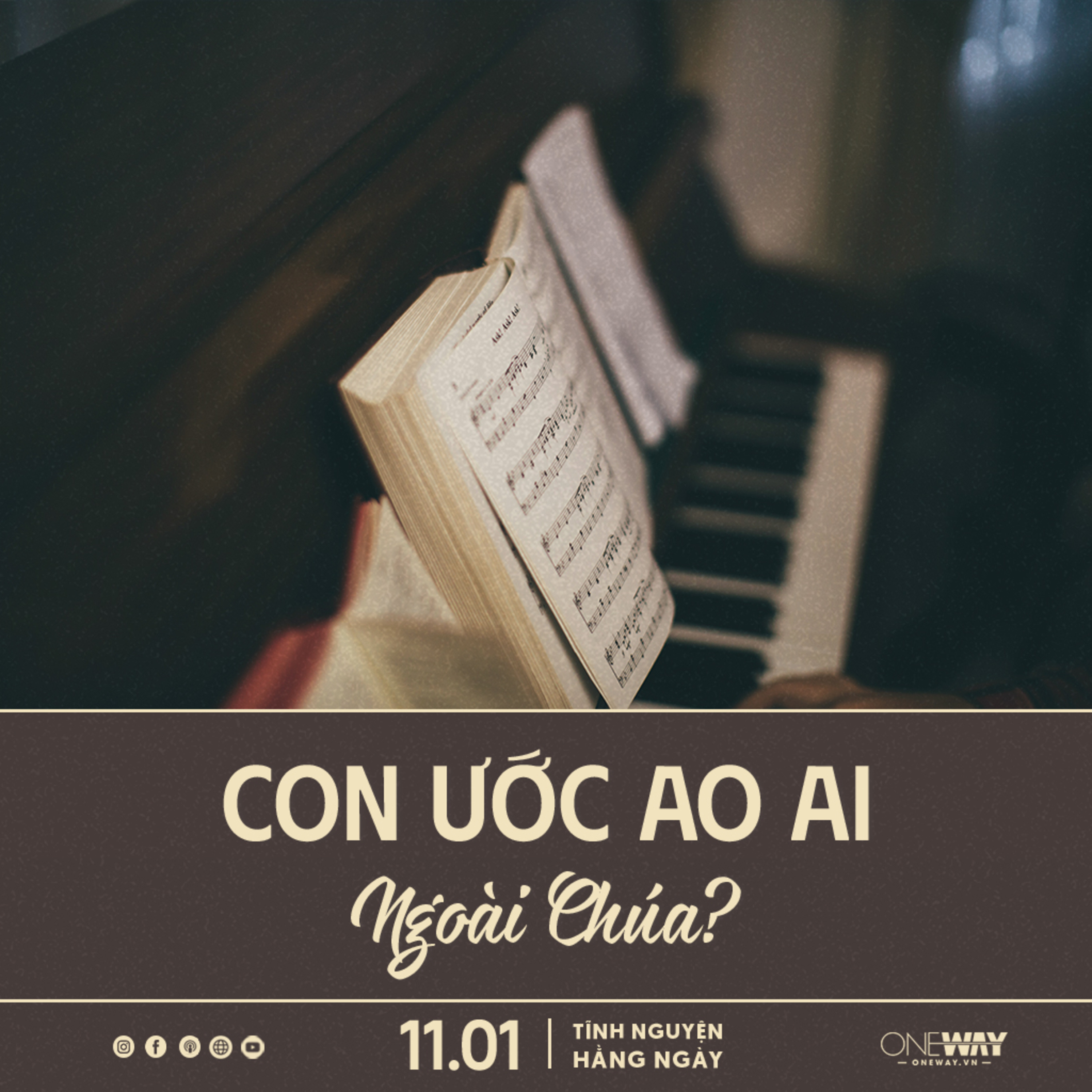 CON ƯỚC AO AI NGOÀI CHÚA? | Tĩnh Nguyện Hằng Ngày 11/01/2025 episode artwork