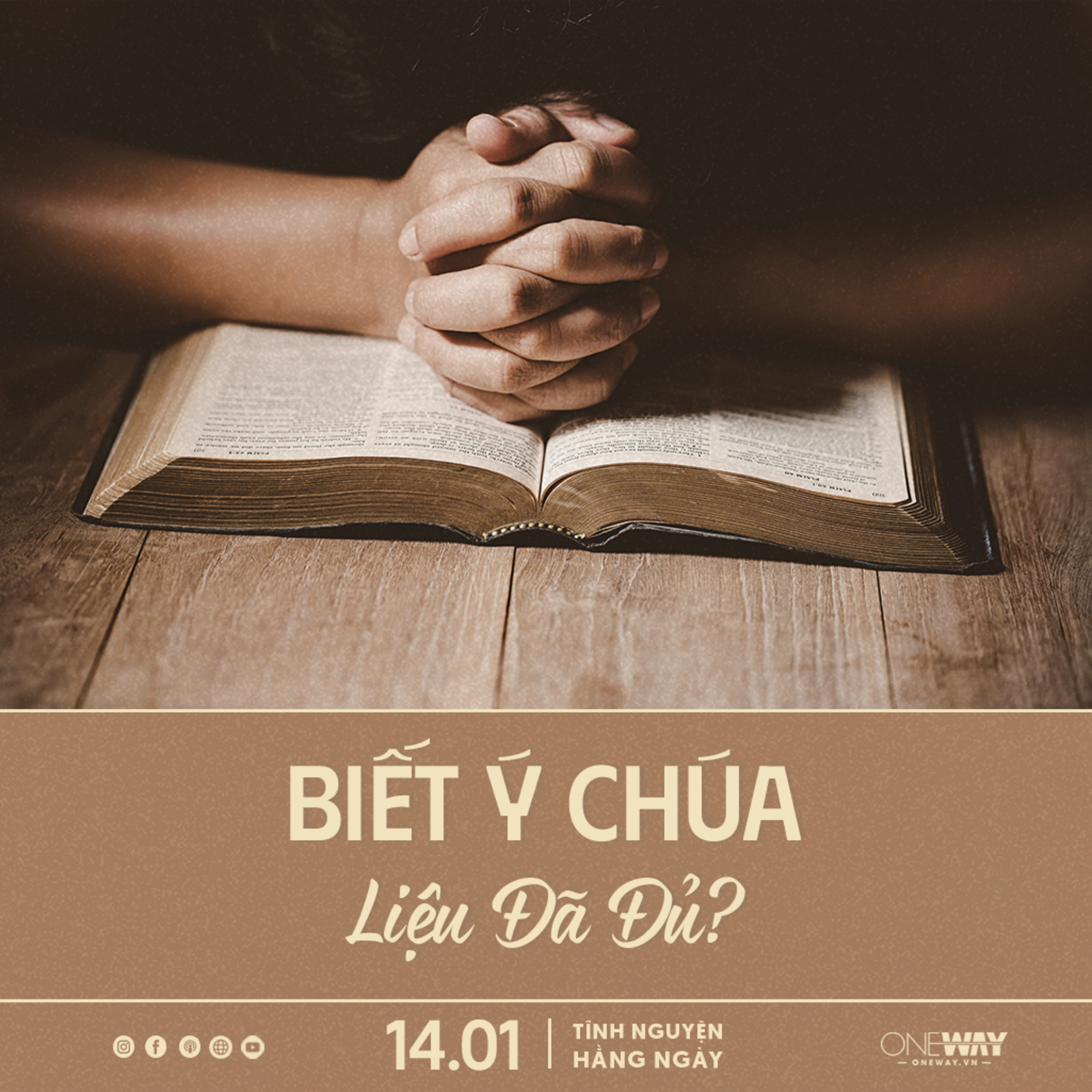 BIẾT Ý CHÚA LIỆU ĐÃ ĐỦ? | Tĩnh Nguyện Hằng Ngày 14/01/2025 episode artwork