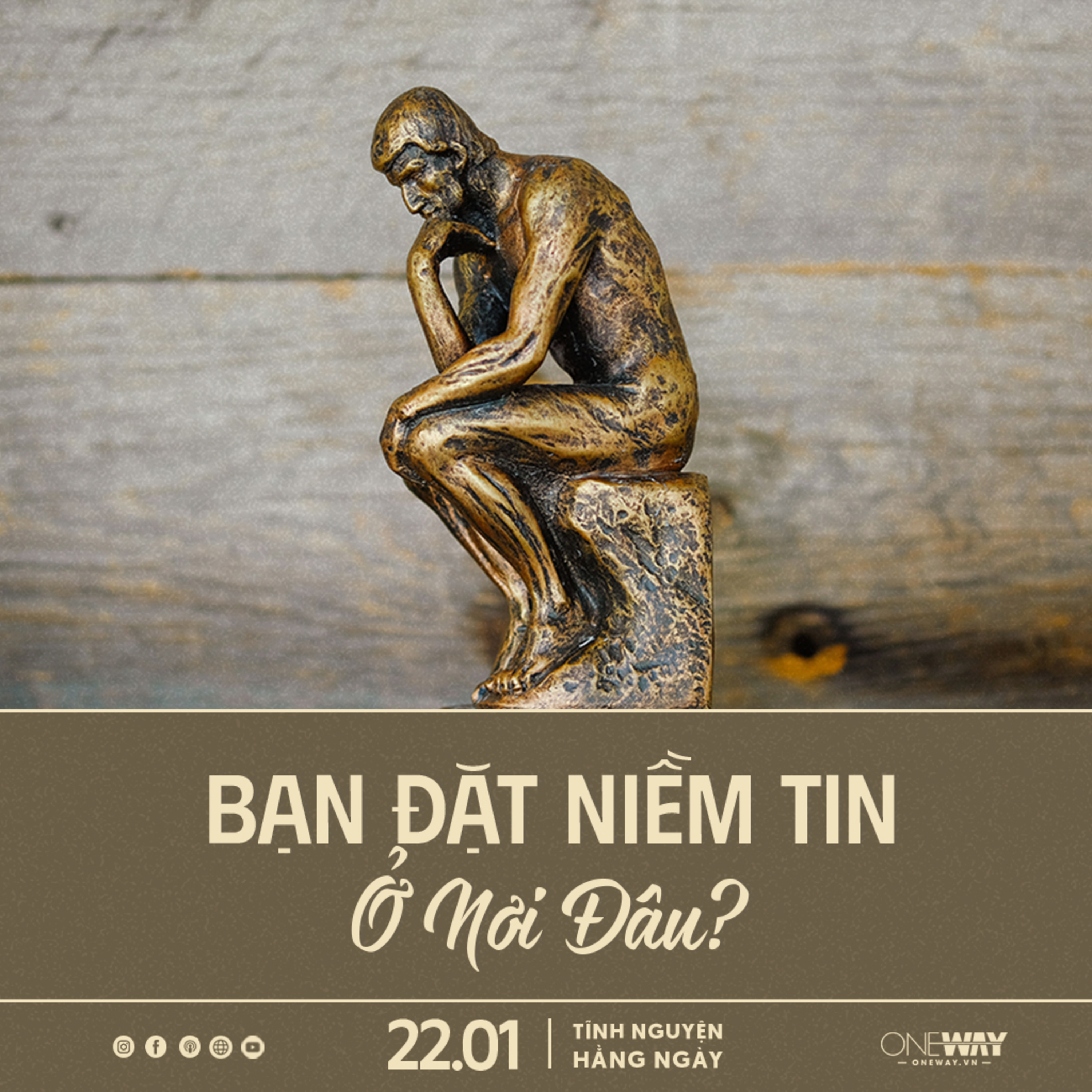 BẠN ĐẶT NIỀM TIN Ở NƠI ĐÂU? | Tĩnh Nguyện Hằng Ngày 22/01/2025 episode artwork
