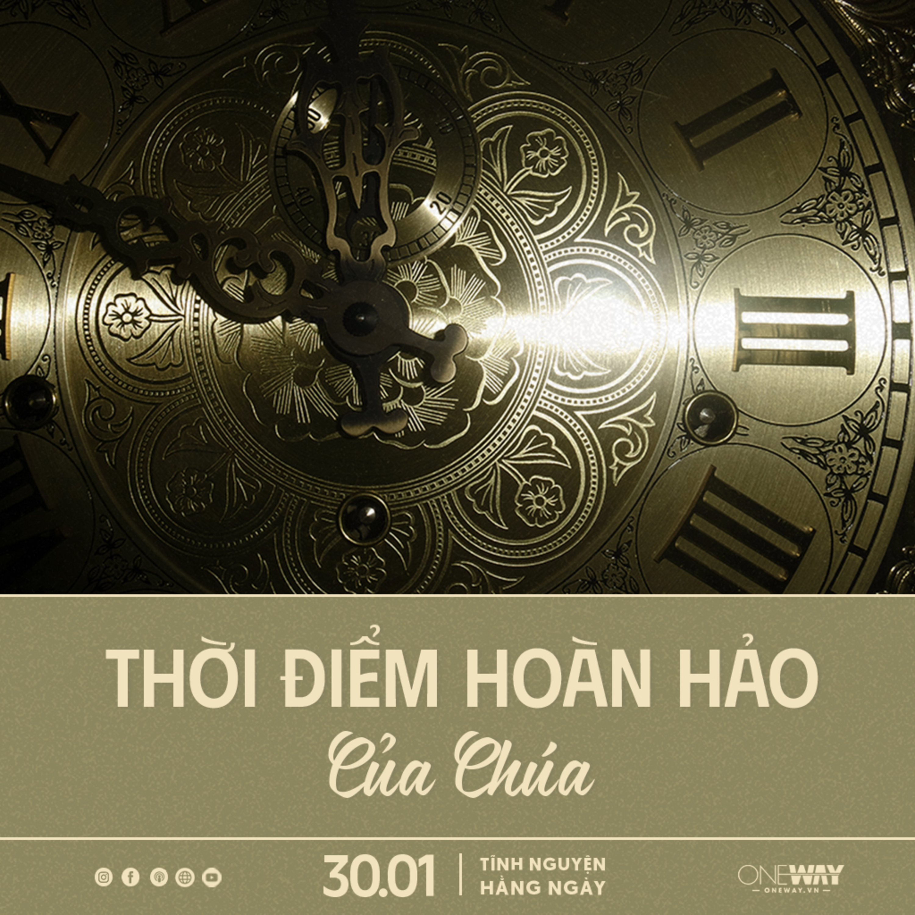 THỜI ĐIỂM HOÀN HẢO CỦA CHÚA | Tĩnh Nguyện Hằng Ngày 30/01/2025 episode artwork