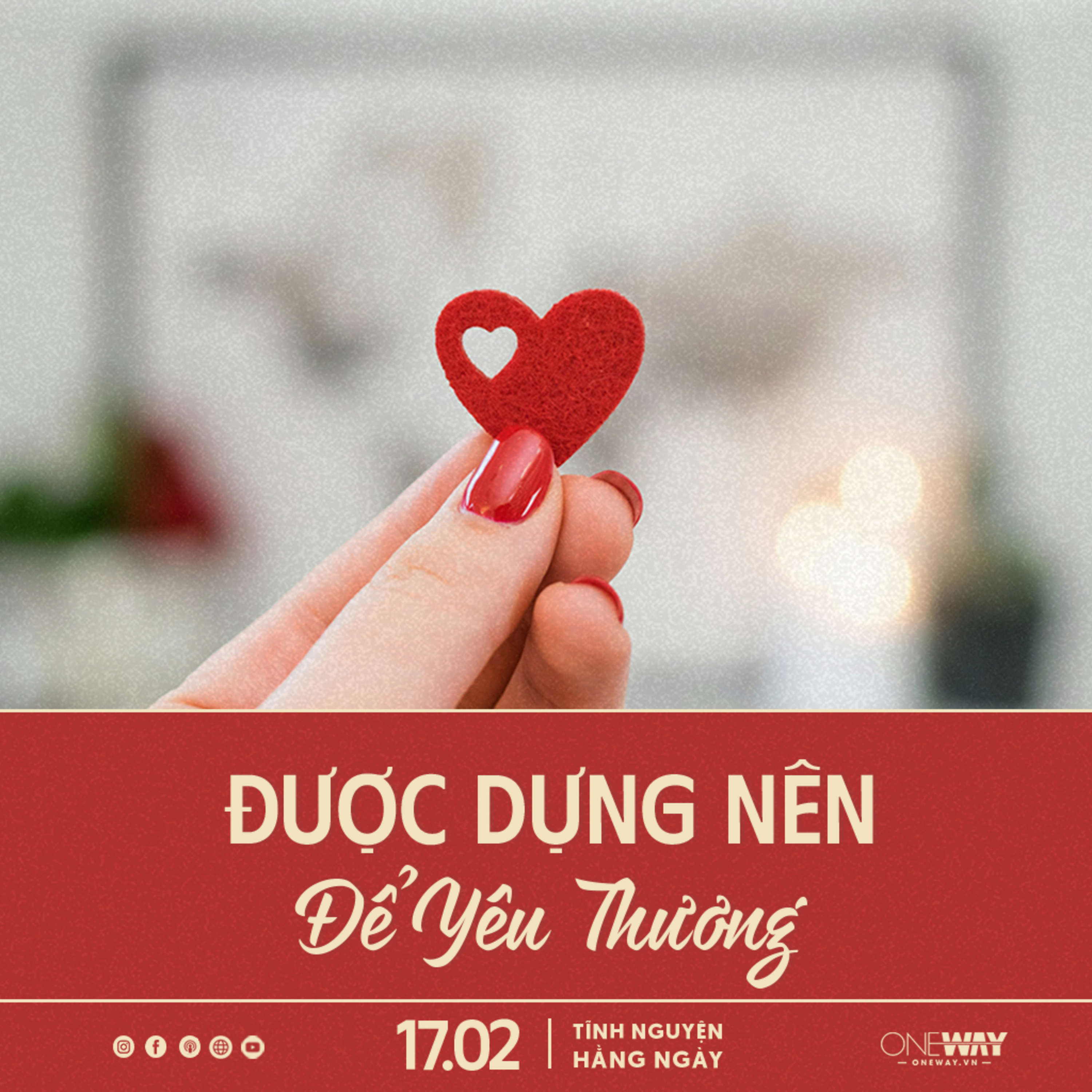 ĐƯỢC DỰNG NÊN ĐỂ YÊU THƯƠNG | Tĩnh Nguyện Hằng Ngày 17/02/2025 episode artwork