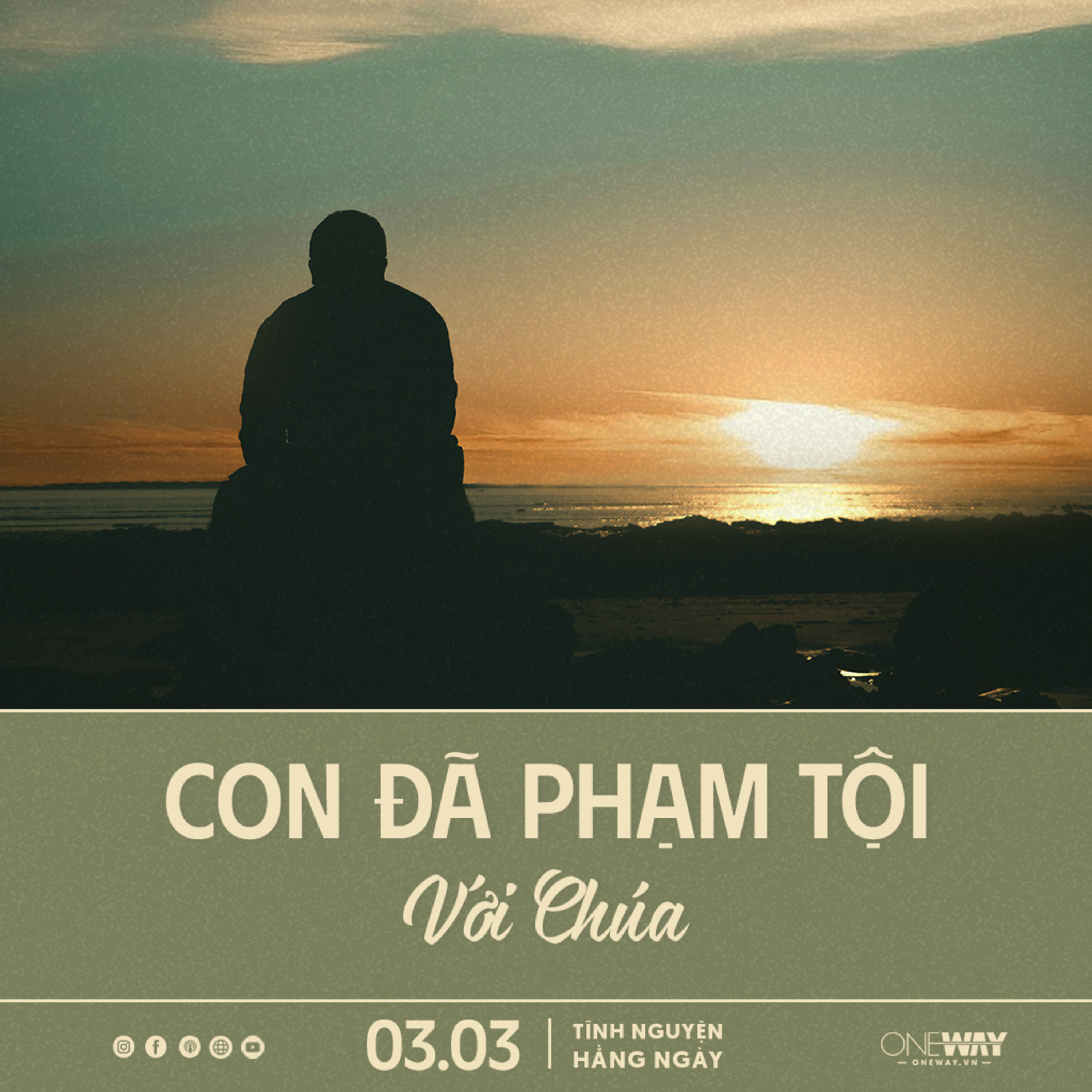 CON ĐÃ PHẠM TỘI VỚI CHÚA | Tĩnh Nguyện Hằng Ngày 03/03/2025 episode artwork