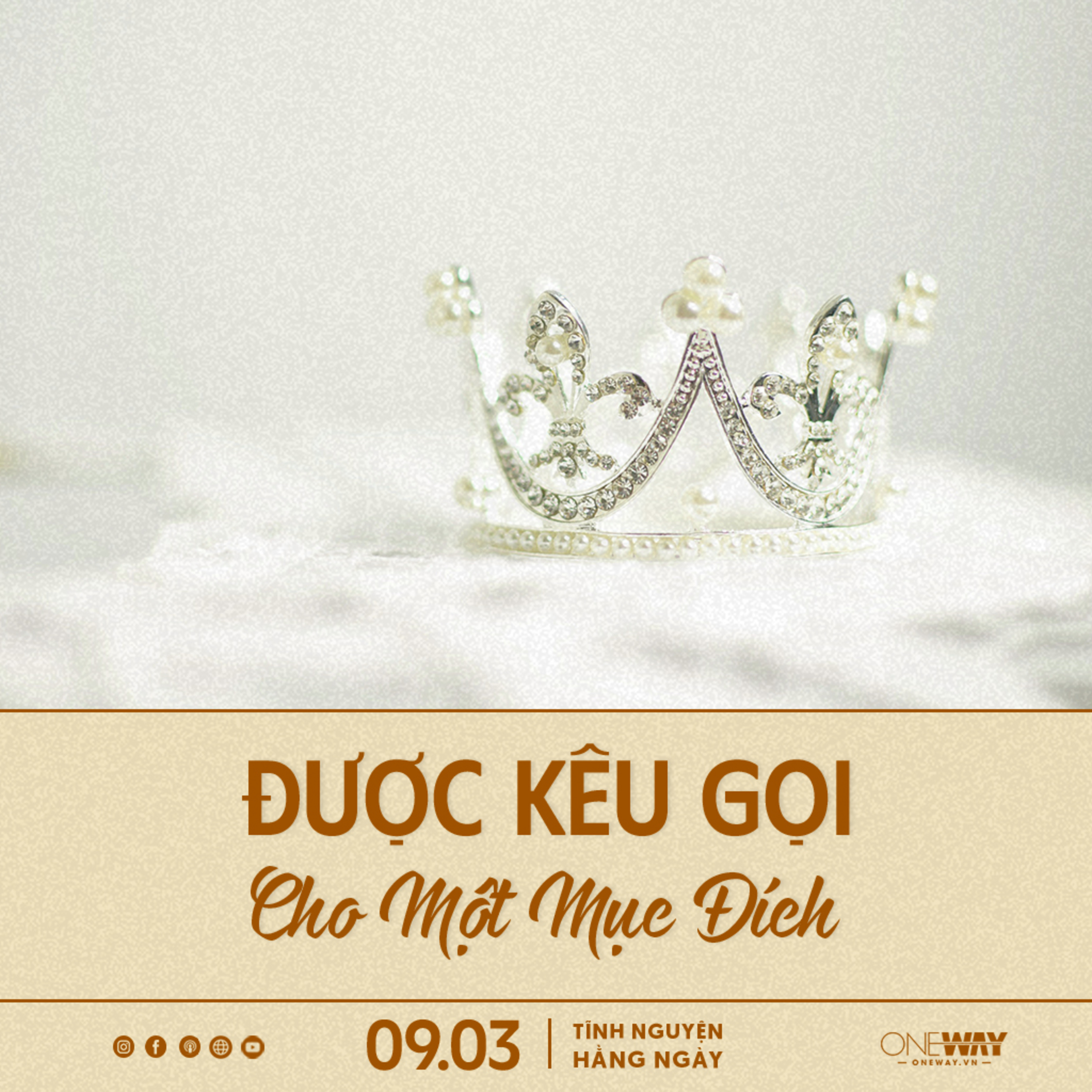 ĐƯỢC KÊU GỌI CHO MỘT MỤC ĐÍCH | Tĩnh Nguyện Hằng Ngày 09/03/2025 episode artwork