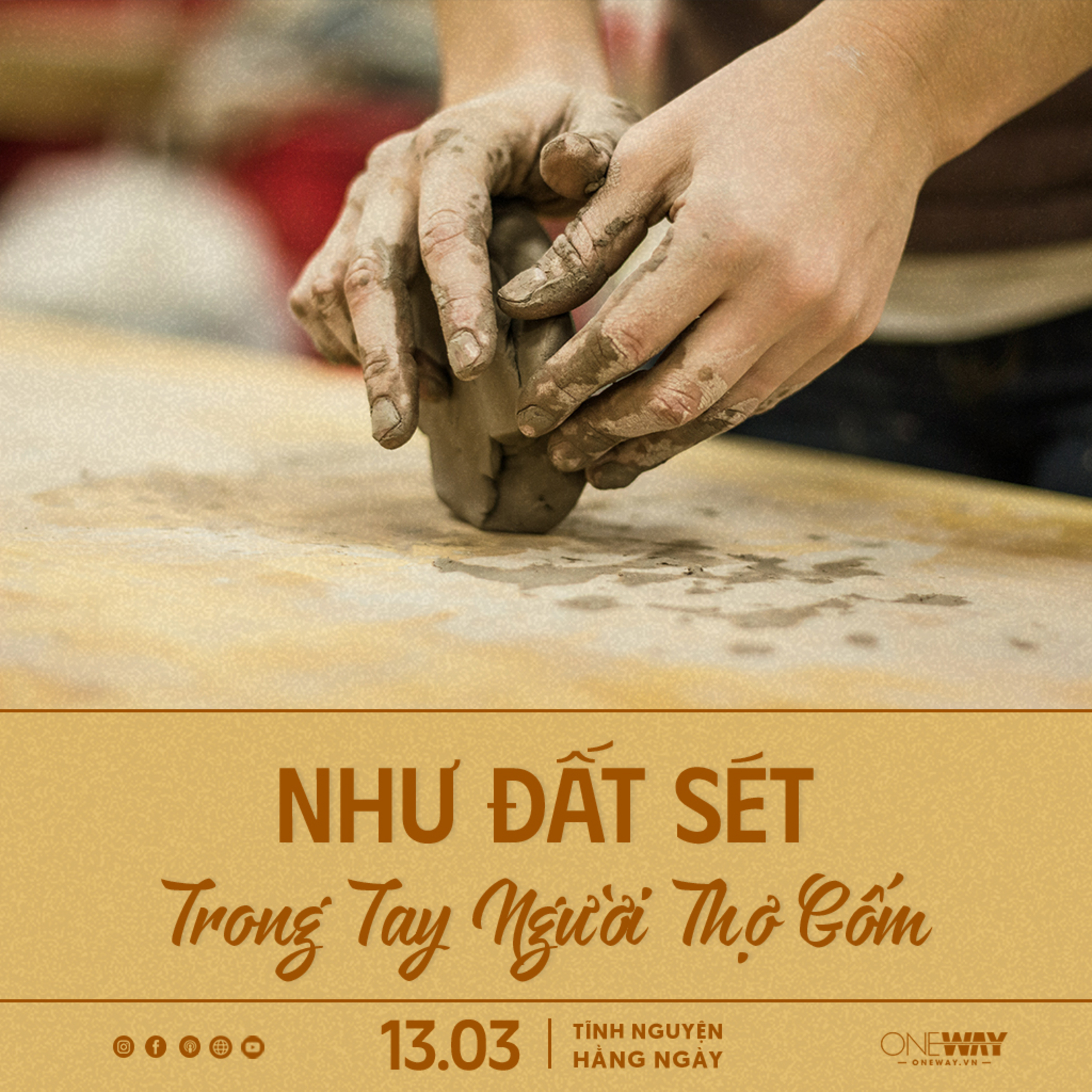 NHƯ ĐẤT SÉT TRONG TAY NGƯỜI THỢ GỐM | Tĩnh Nguyện Hằng Ngày 13/03/2025 episode artwork