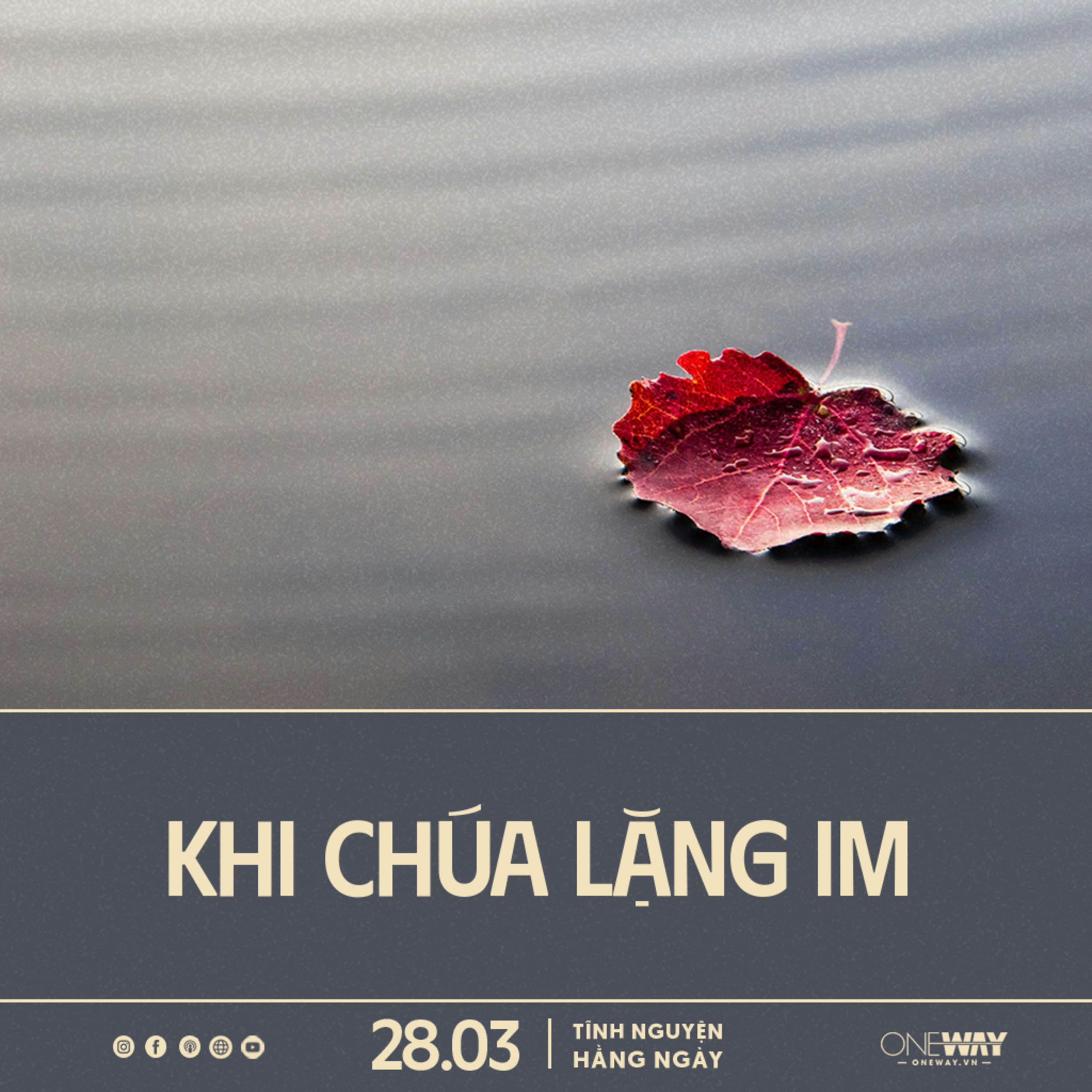 KHI CHÚA LẶNG IM | Tĩnh Nguyện Hằng Ngày 28/03/2025 episode artwork