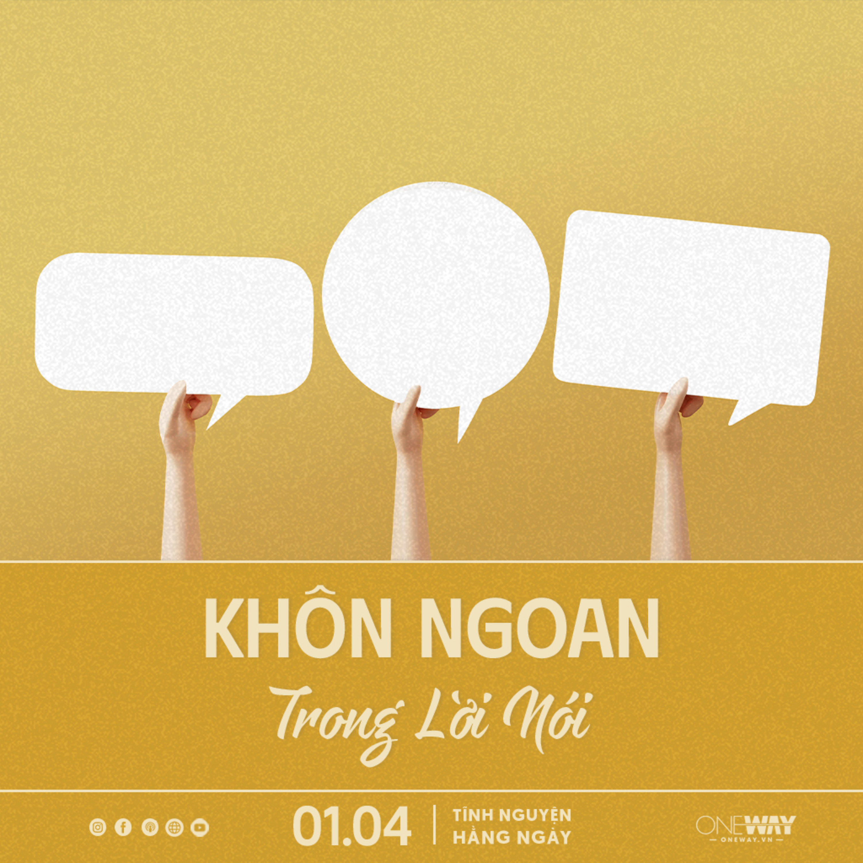 KHÔN NGOAN TRONG LỜI NÓI | Tĩnh Nguyện Hằng Ngày 01/04/2025 episode artwork