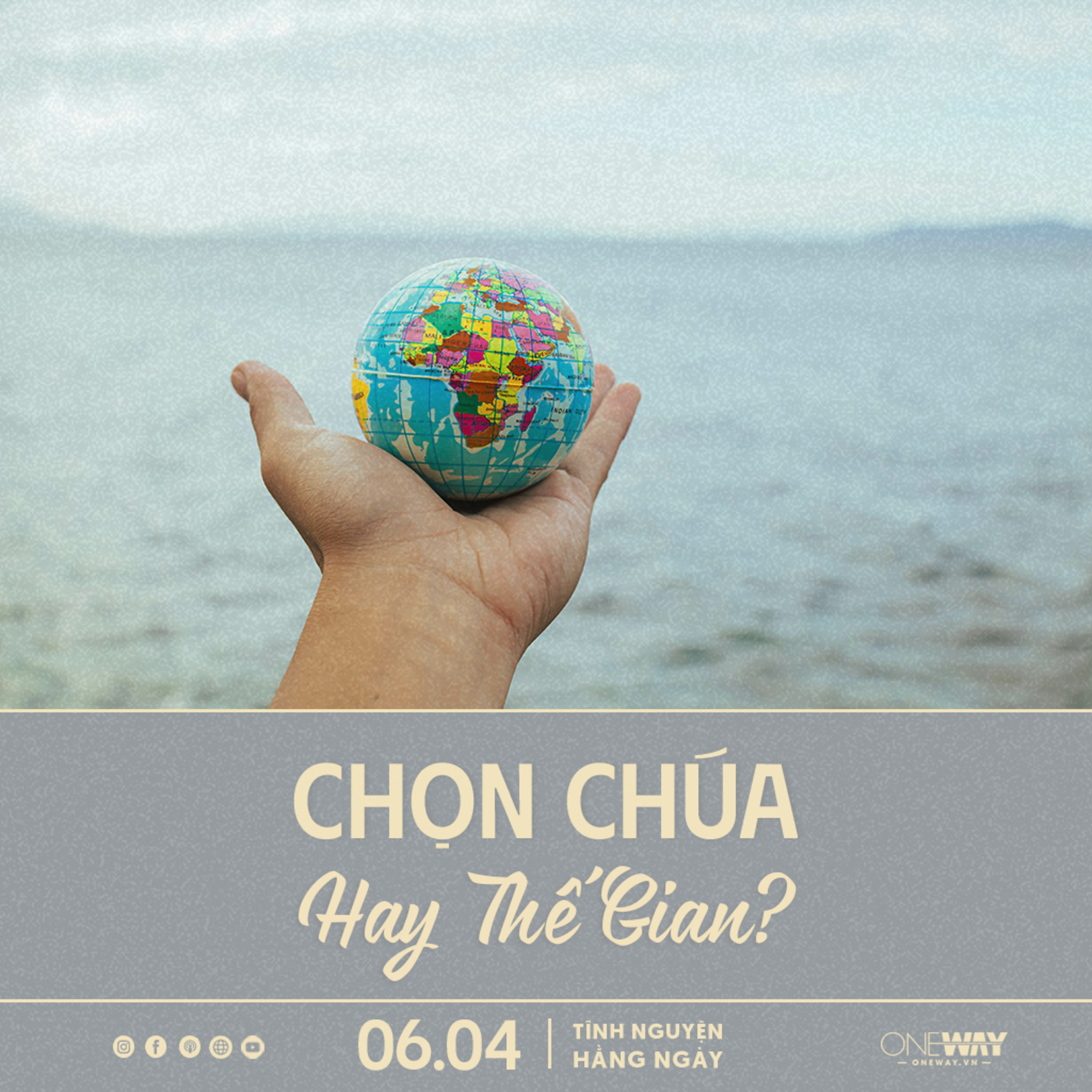 CHỌN CHÚA HAY THẾ GIAN? | Tĩnh Nguyện Hằng Ngày 06/04/2025 episode artwork