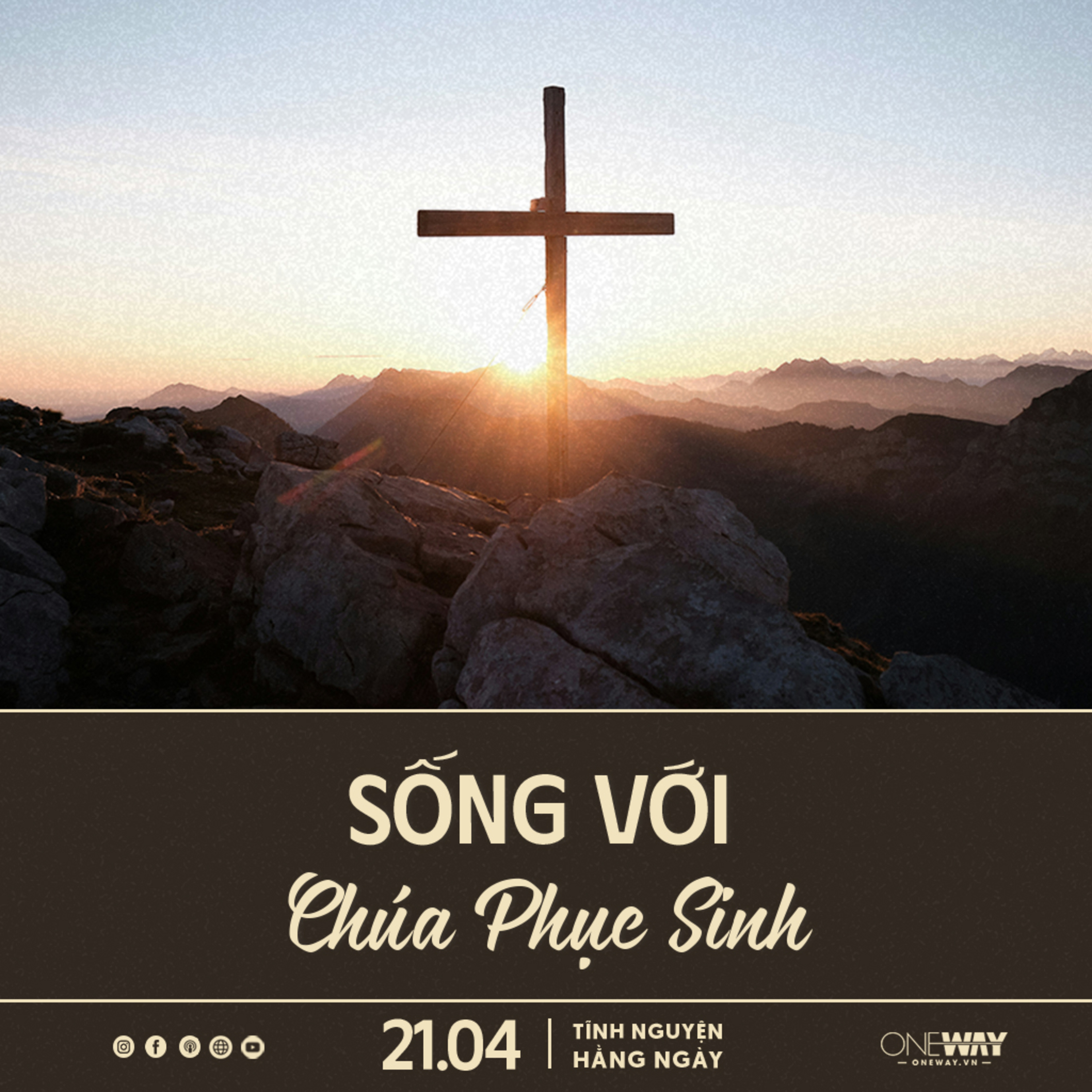 SỐNG VỚI CHÚA PHỤC SINH | Tĩnh Nguyện Hằng Ngày 21/04/2025 episode artwork