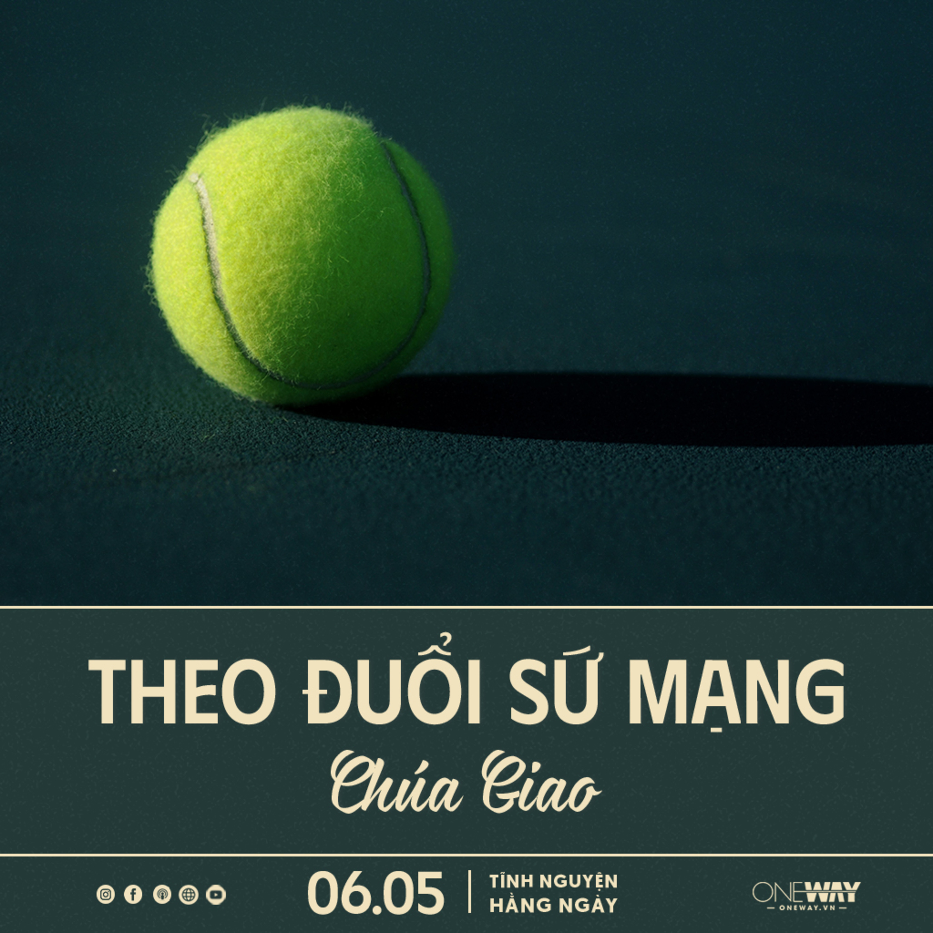 THEO ĐUỔI SỨ MẠNG CHÚA GIAO | Tĩnh Nguyện Hằng Ngày 06/05/2025 episode artwork