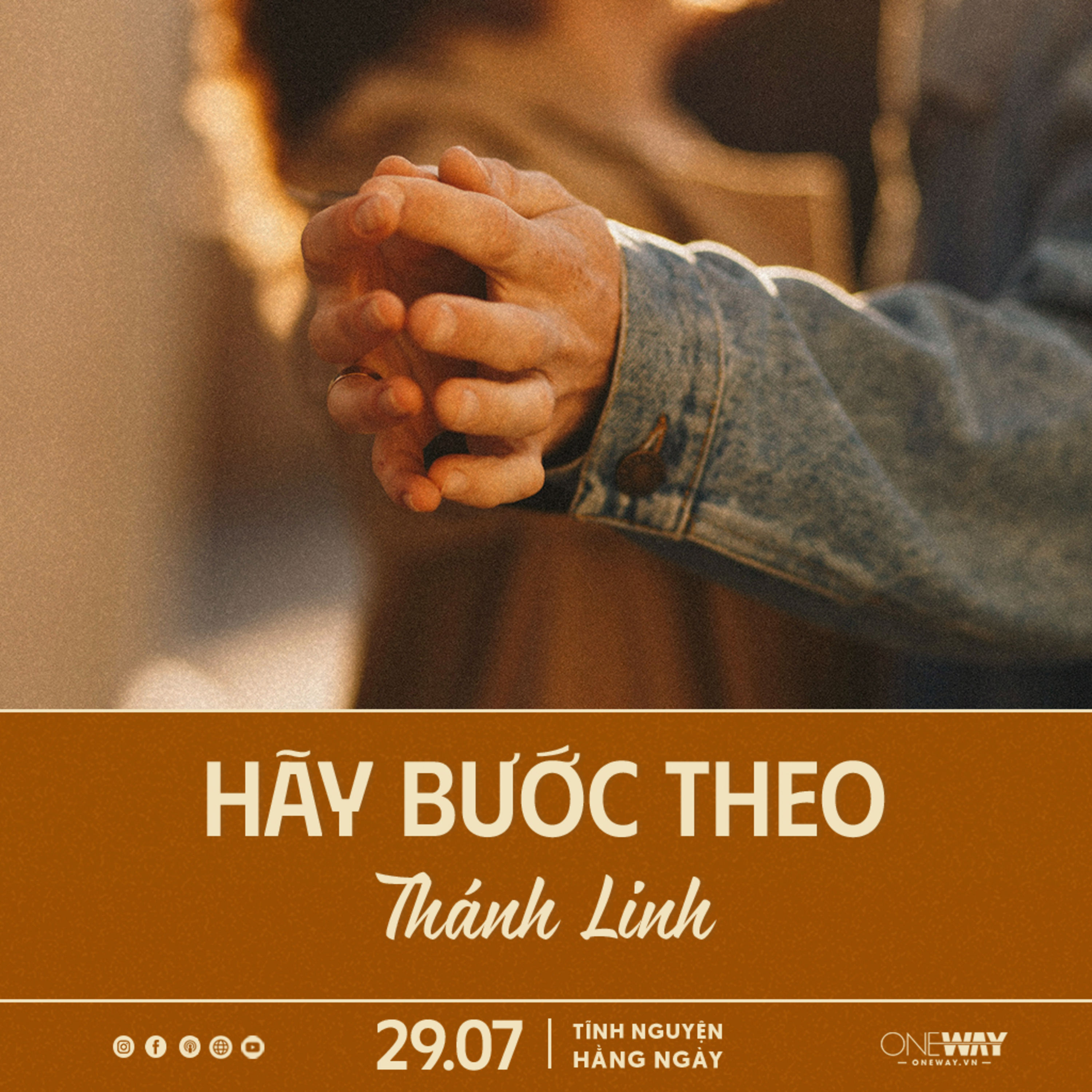 HÃY BƯỚC THEO THÁNH LINH | Tĩnh Nguyện Hằng Ngày 29/07/2025 episode artwork