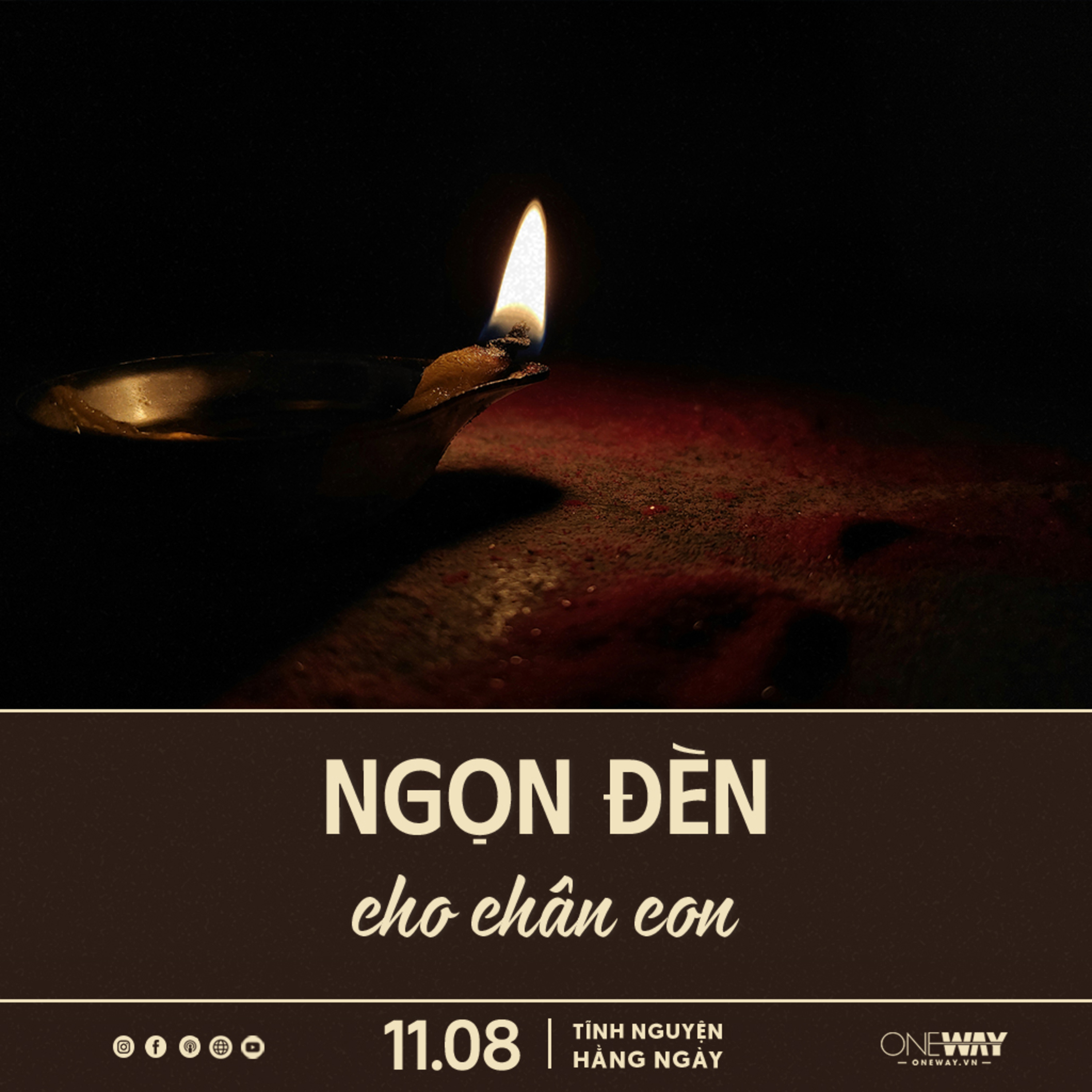 NGỌN ĐÈN CHO CHÂN CON | Tĩnh Nguyện Hằng Ngày 11/08/2025 episode artwork
